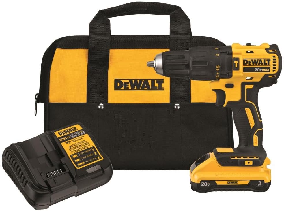 DEWALT DCD778L1 20V Max* Cordless Compact Hammer Drill/Driver