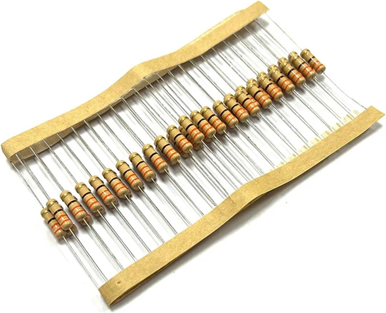 1W Carbon Film Resistor 3.3 3.6 3.9 33 36 39 330 360 390 Ohm R K 5% Resistance 3R3 3R6 3R9 3.3K 33K 39K 0.1R-3M 20Pcs(CF 1W 3K 20pcs)