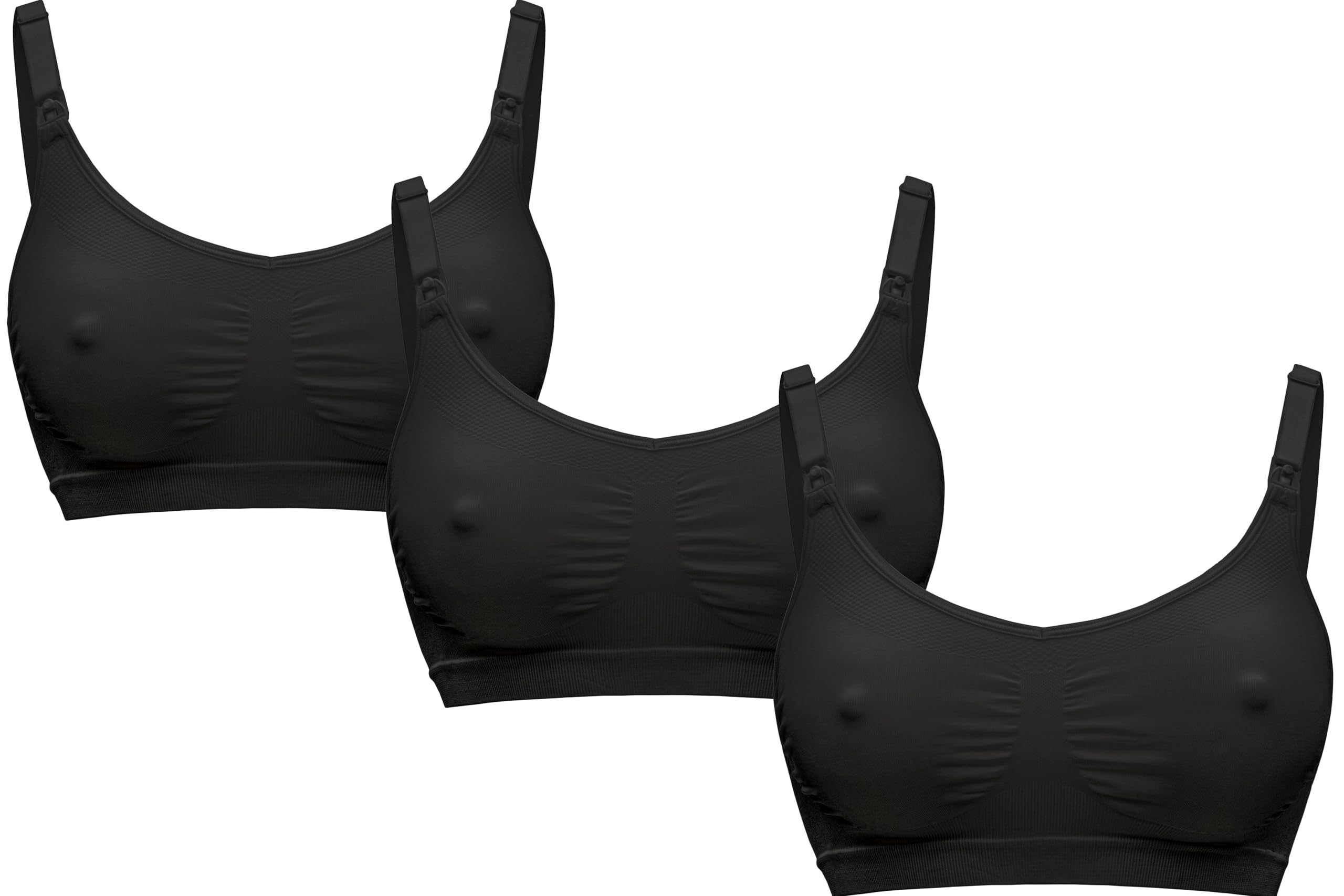 Medela Keep Cool - Reggiseno da allattamento per allattamento al seno, 3 pezzi, comodo e traspirante