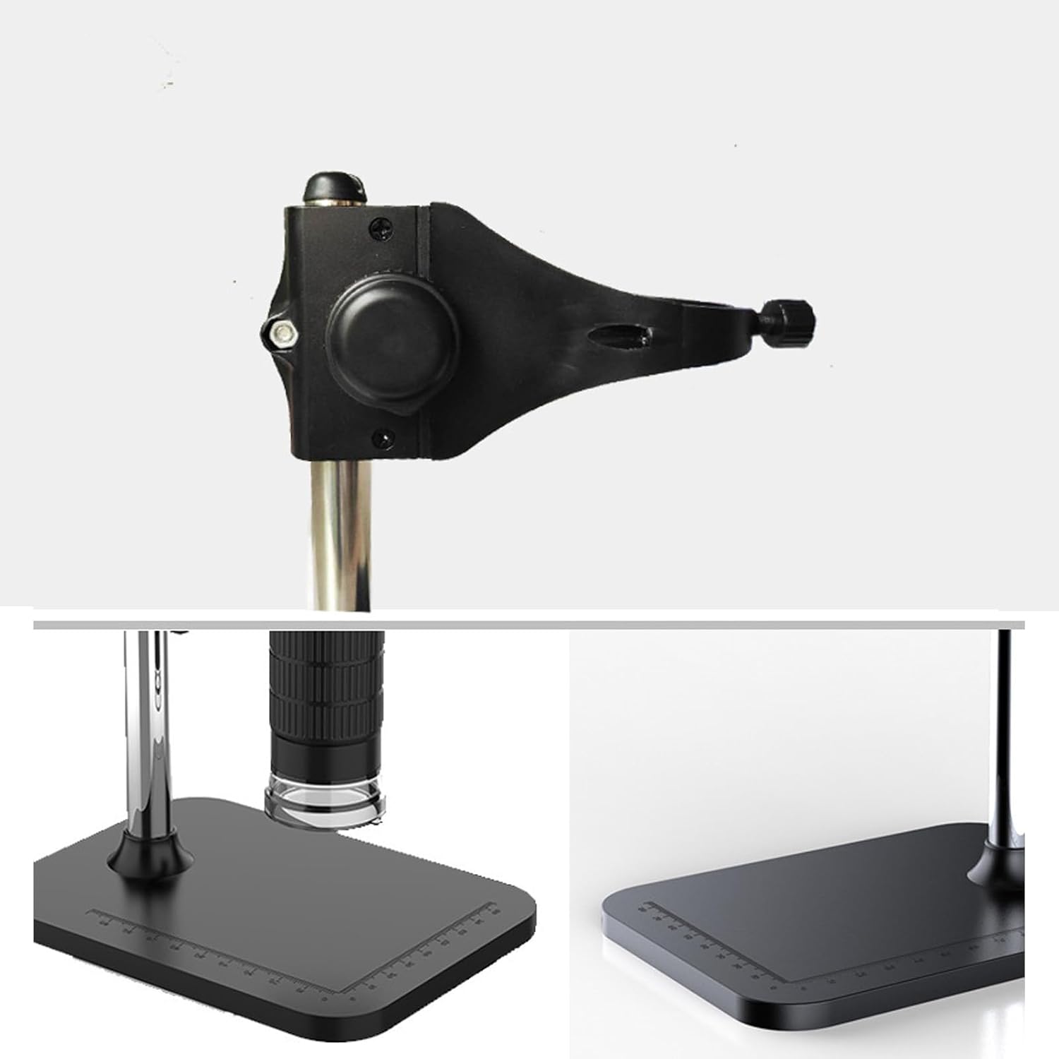 Microscope stand for various digital microscopes easy adjustments and height adjustment for detailed inspection of outdoor scientific research stand