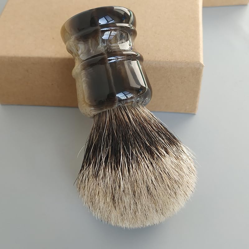 22mm finest badger hair shaving brush with resin handle