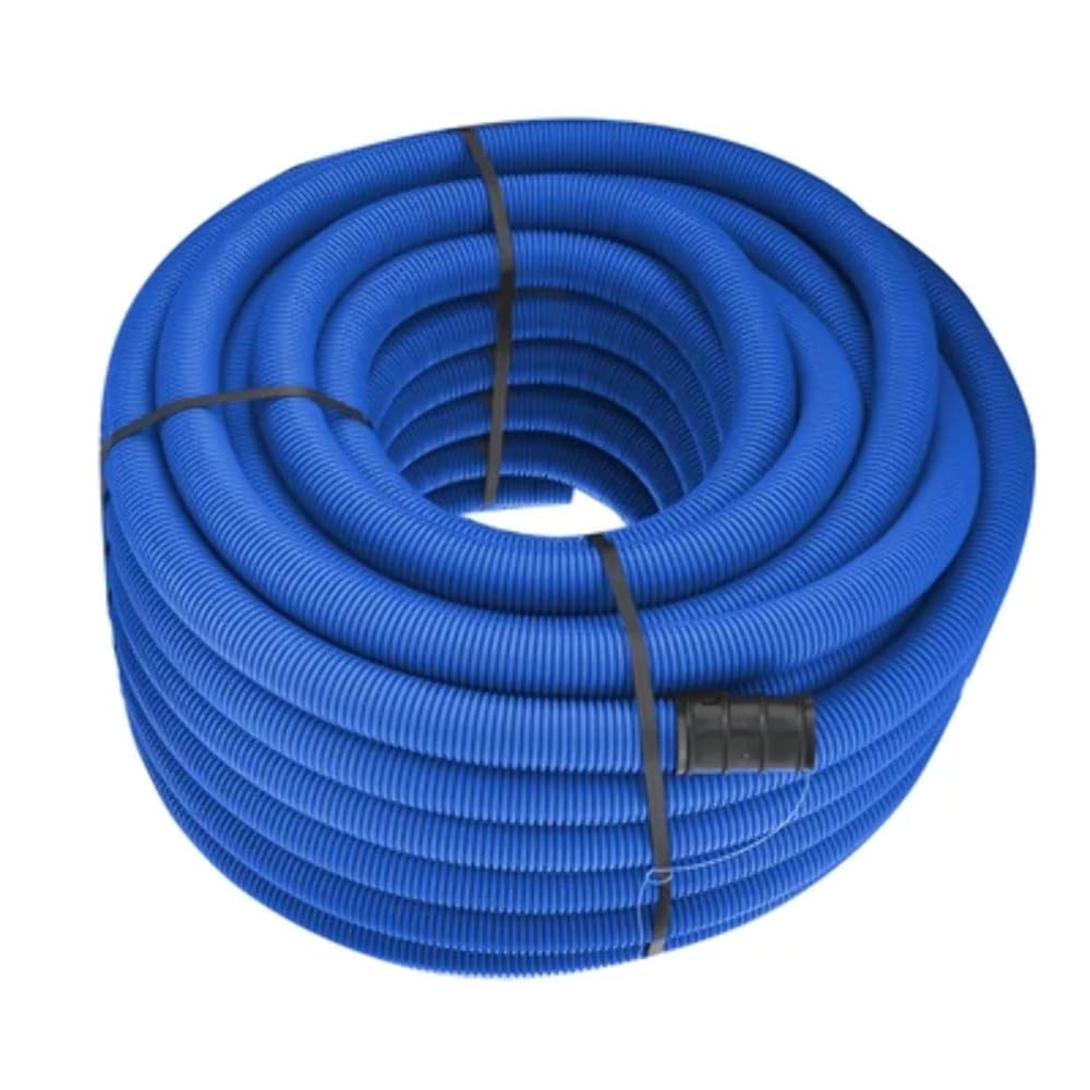 Tube ondulé bleu 63 cm double paroi haute résistance pour gainage