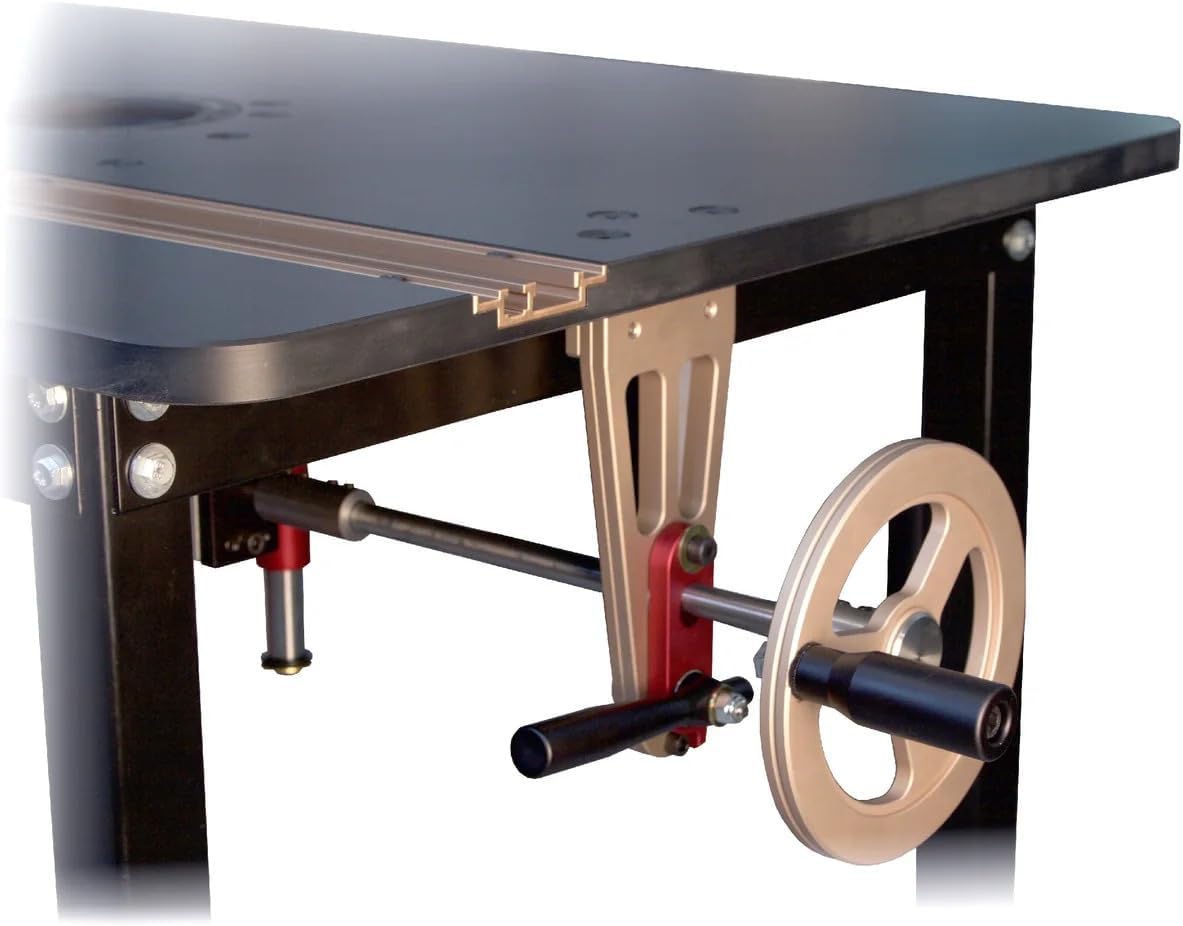 JessEm 02202A Mast-R-Lift Excel II 24x32 In. Phenolic Router Table Surface – Table Top Only – Pre Drilled for JessEm Router Lifts and Plates