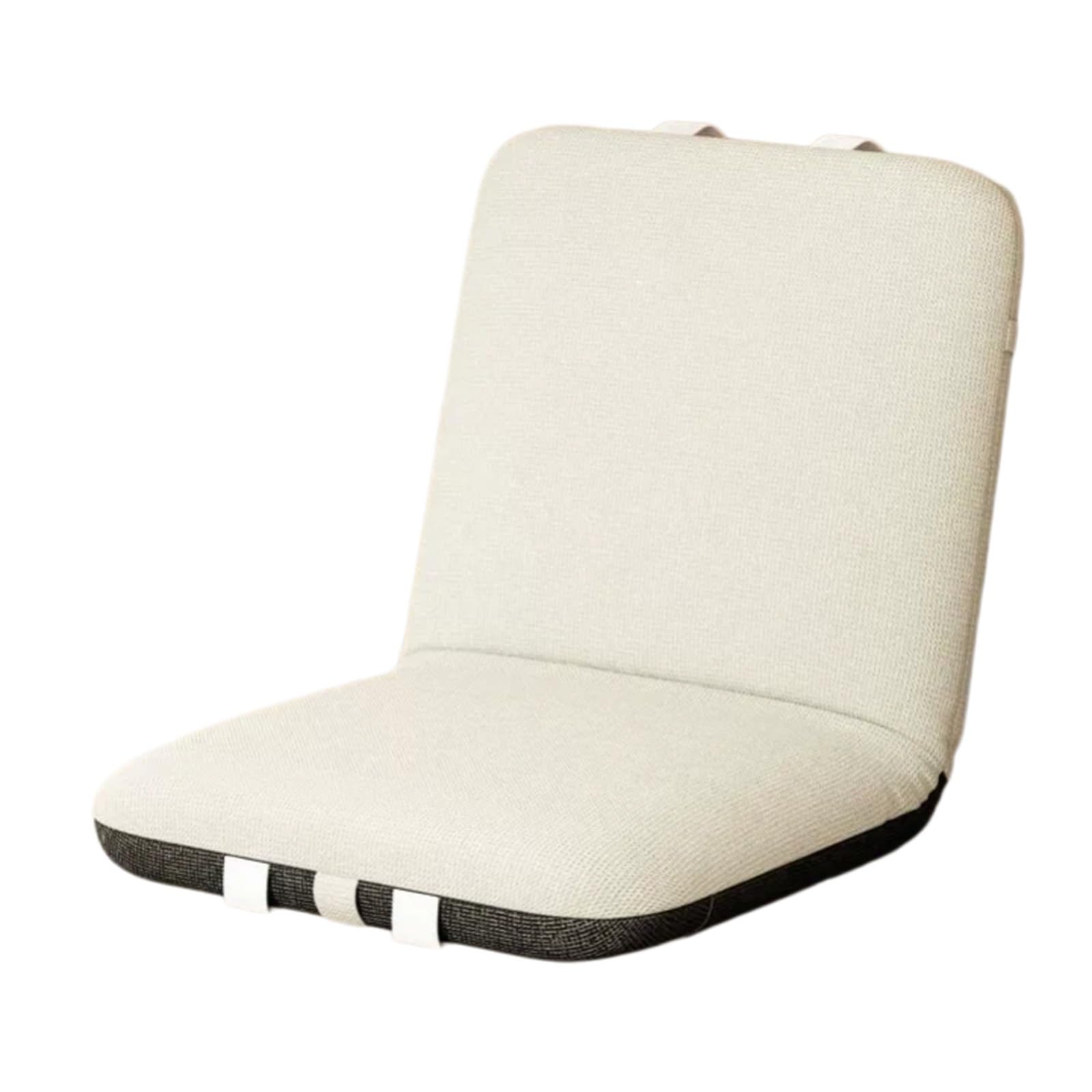 WQQYU6HKF sofa chair Foldable Lazy Sofa for Bed & Dorm Small Backrest Floor Cushion for Bay Window living room chair(White)