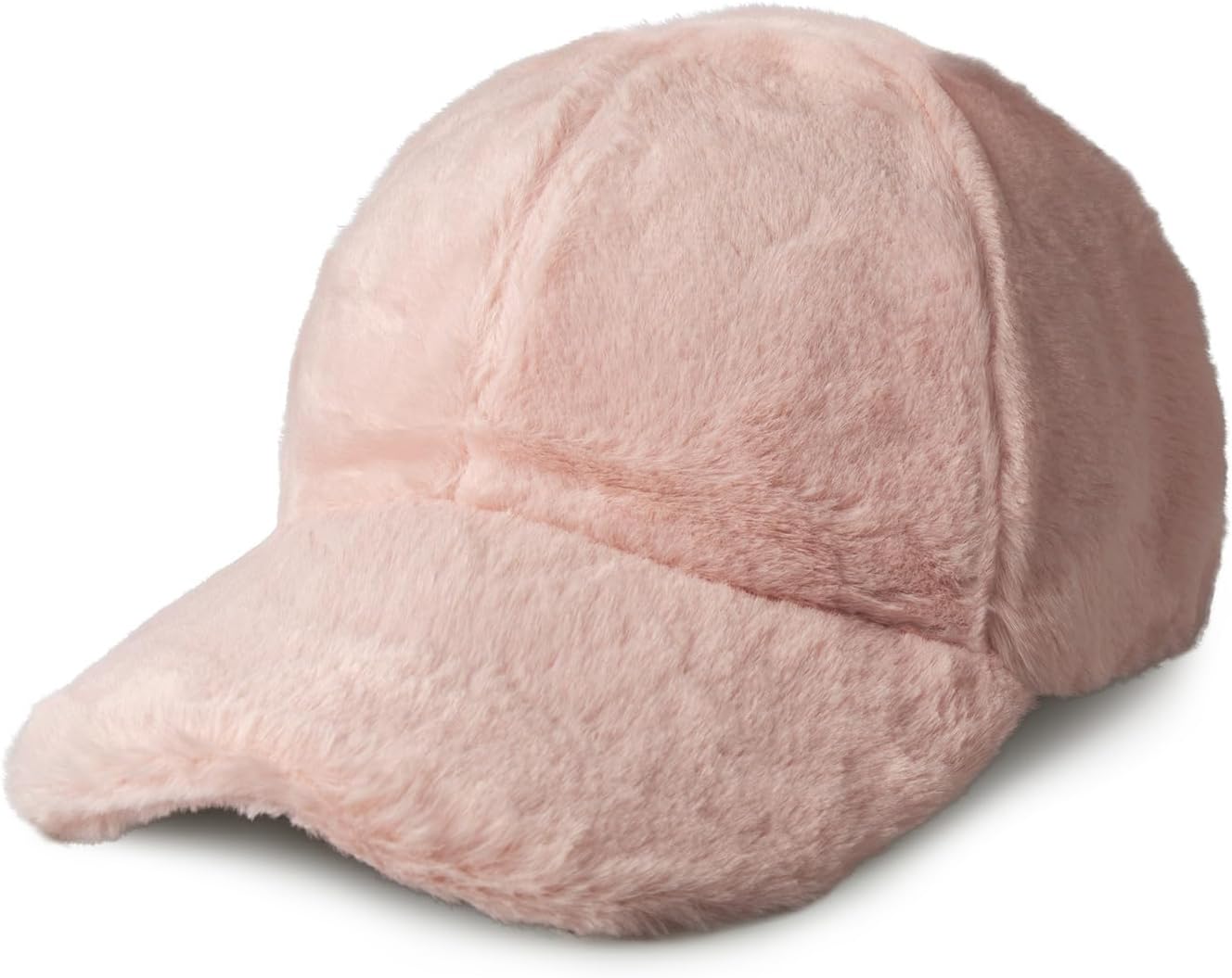 CHOK.LIDS Everyday Winter Fur Baseball Cap for Women Men Fleece Dad Hat Unisex Adjustable Lightweight Polo Style Curved Brim - Image 2