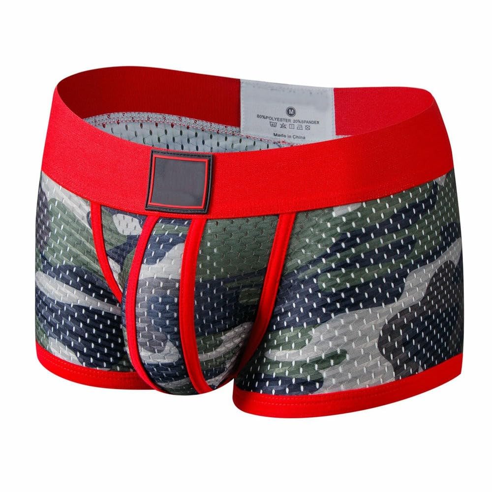Ropa interior de malla para hombre que evita el sudor en el gym