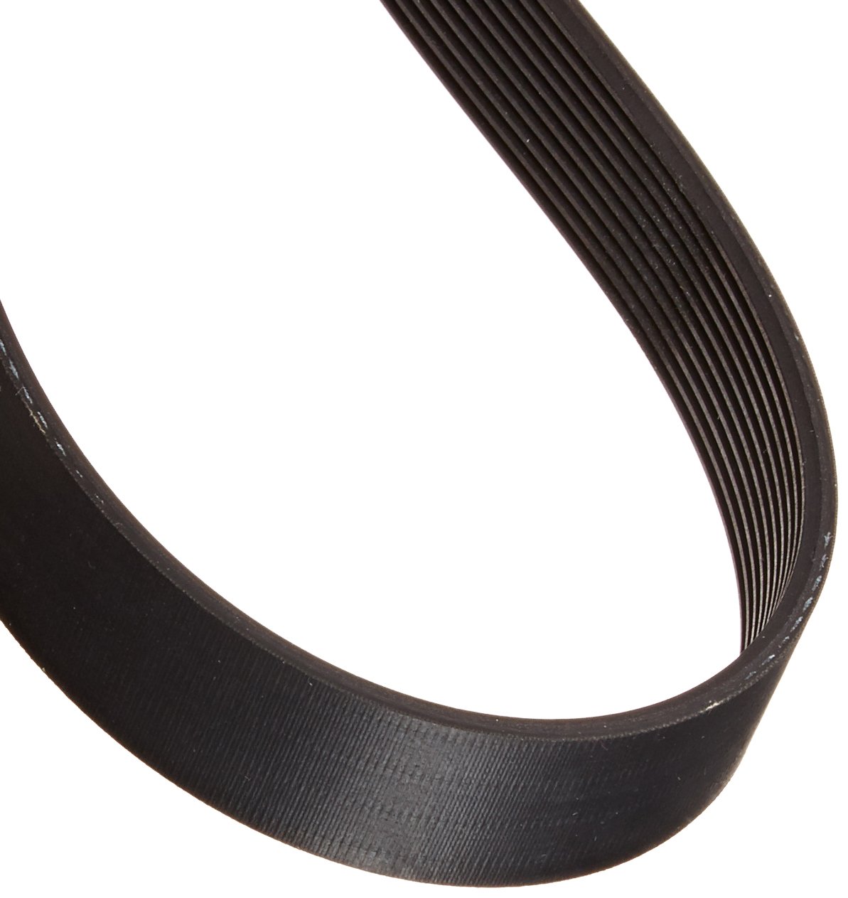 Gates 220J10 Micro-V Belt, J Section, 220J Size, 22" Length, 1" Width, 10 Rib