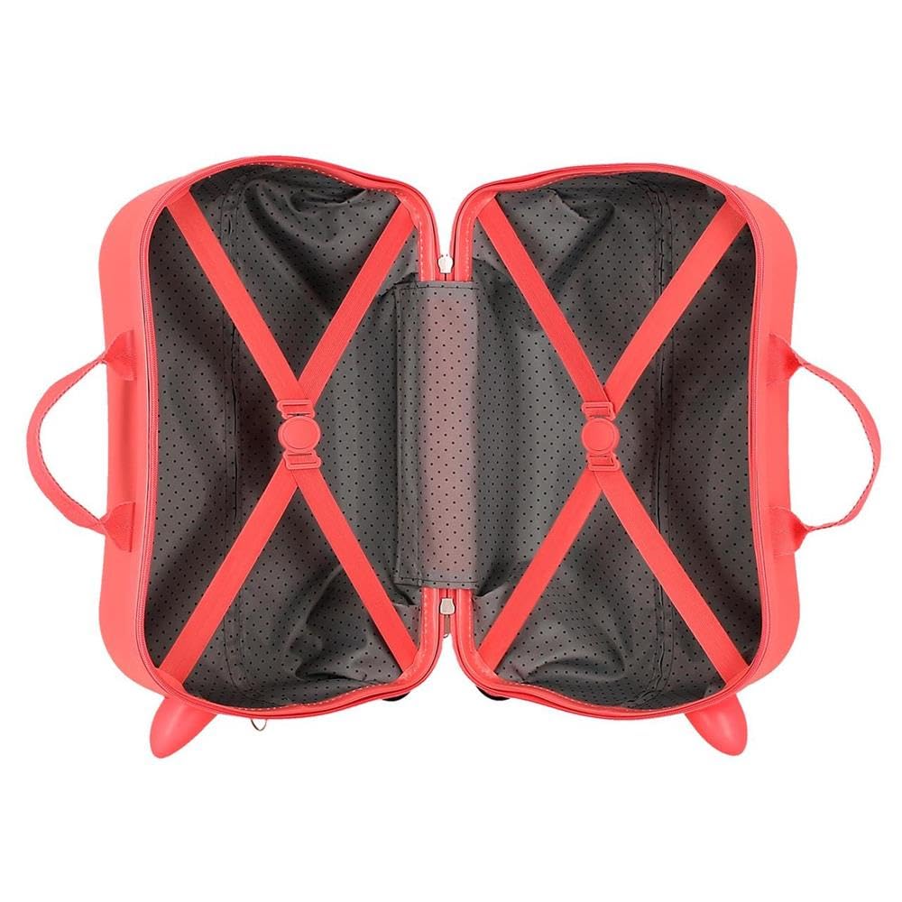 Joumma Roll Road Spring Dream Zestaw walizek Niebieski 48 x 70 x 26 cm Twardy 6 kg Zamek szyfrowy z boku ABS 6 kg 119 L, Różowy kolor, Talla única, walizka dziecięca