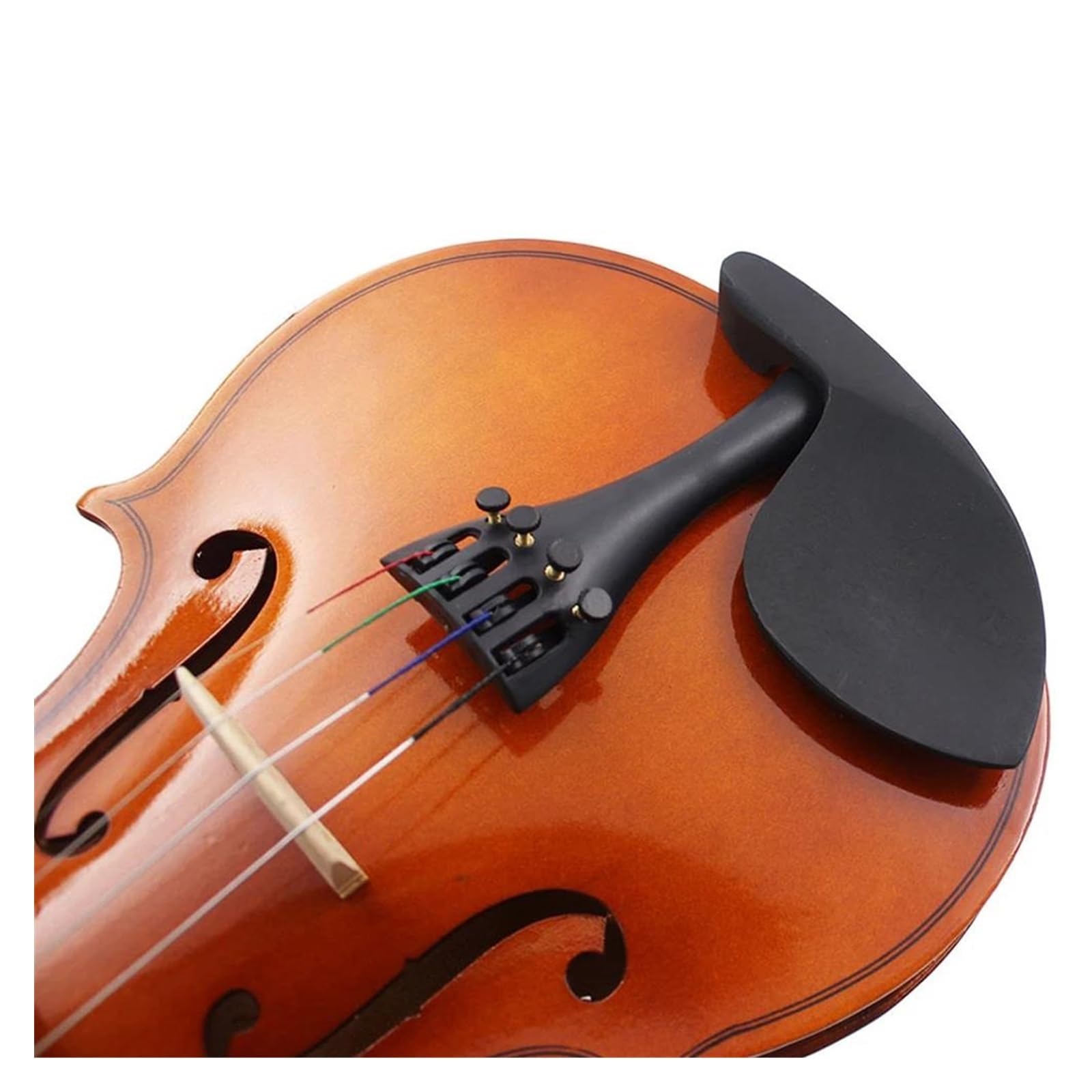 violino Piccolo Violino Acustico In Legno Massello 4/4 Con Custodia E Corde Di Ricambio