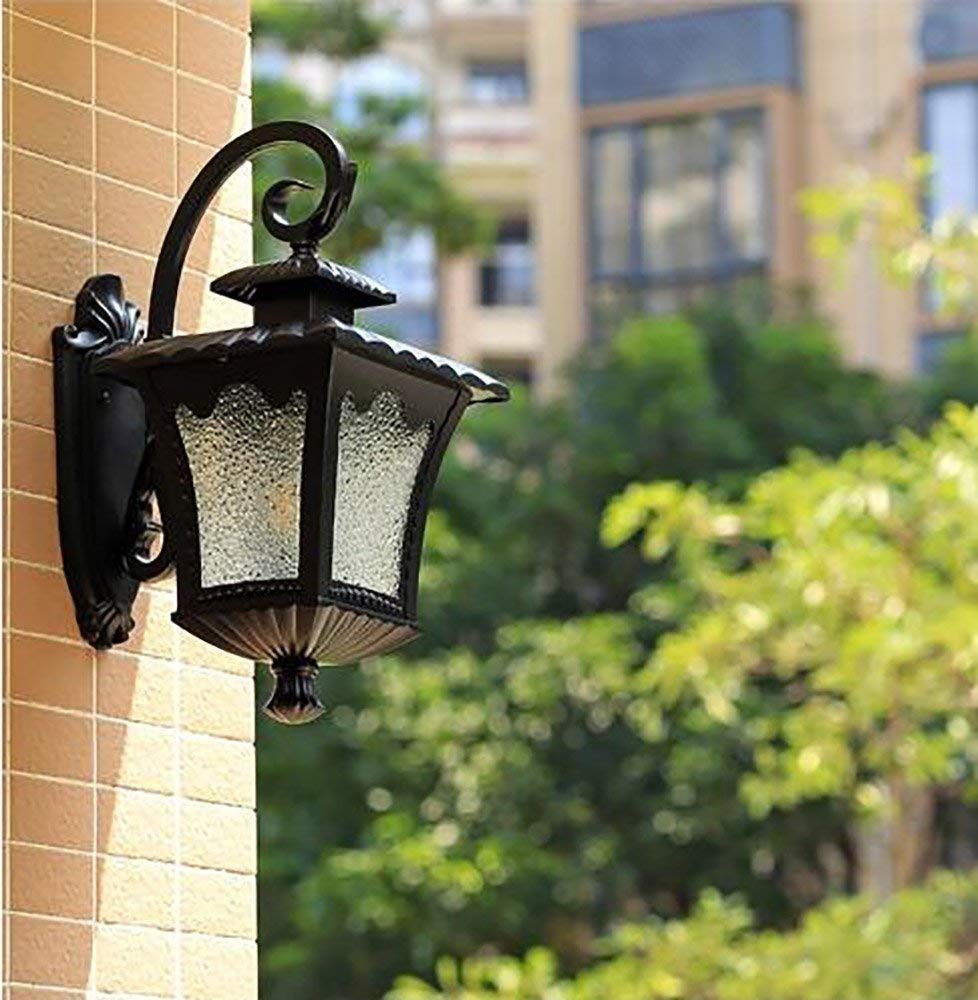 American Continental Impermeabile Illuminazione Esterna Creativa Retro Cortile Villa Balcone Lampada da Parete per Esterni Times