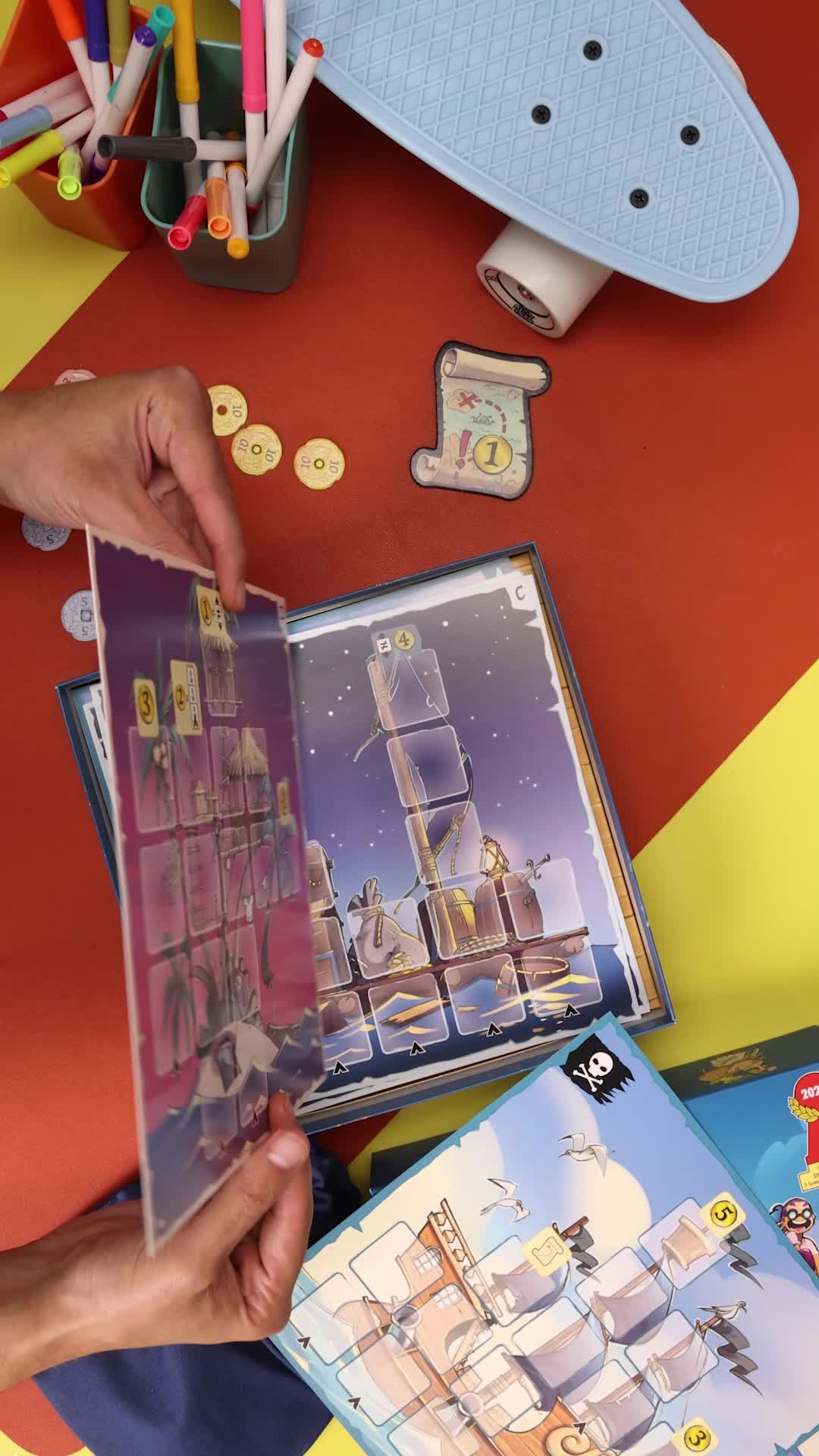 Asmodee Instaplay Tell me More - Giochi da tavolo - Giochi di carte - Gioco d'atmosfera cooperativo - Gioco