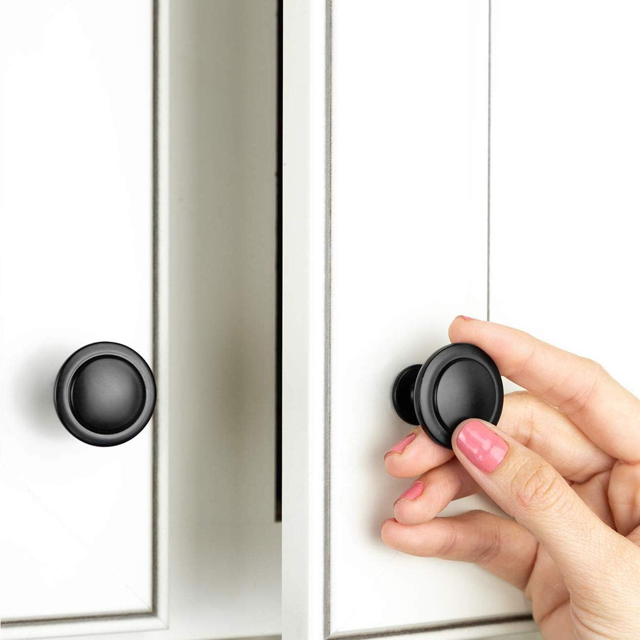 20 Pack 1-1/4 inch Cabinet Furniture Knobs, Drawer Dresser Knobs Door Pulls, Cupboard Door Handles Kitchen Hardware Cabinet Knobs