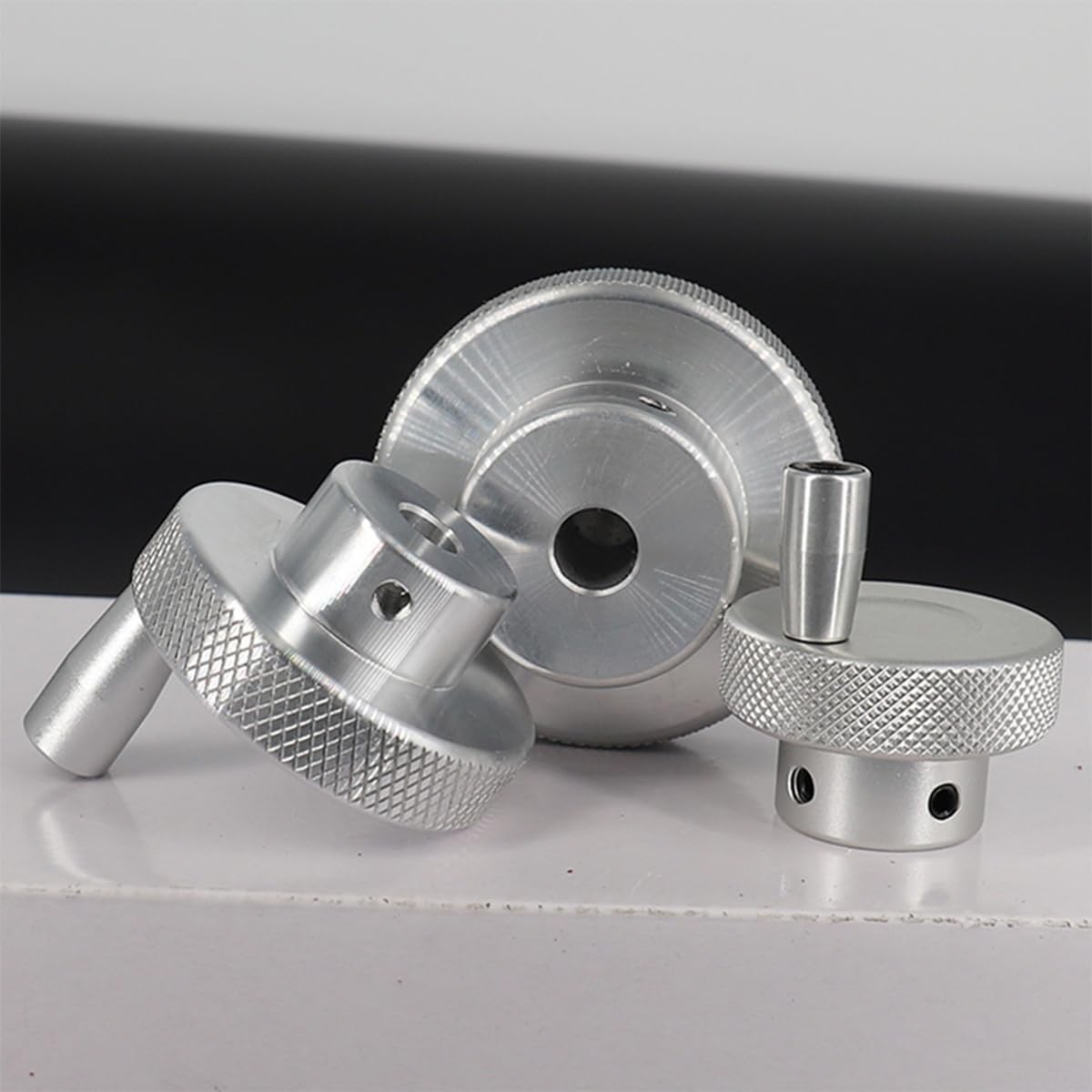 Machine Hand Wheel Aluminum Alloy Hand Wheel 80mm OD - Choose Aperture ...