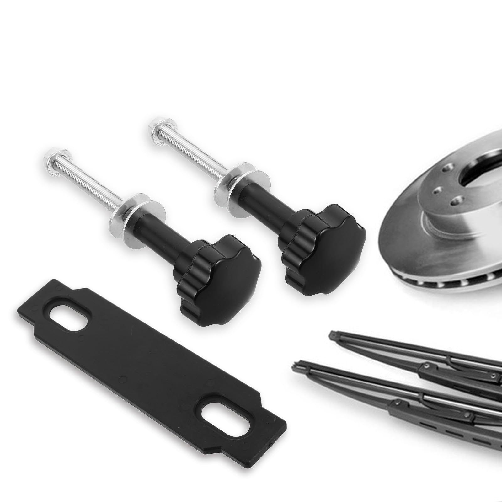 Tofficu Kit Accessori per Fuoristrada per Portapacchi Auto da Tetto in Lega di Alluminio Antiscivolo Grande Capacità, per Trasporto Attrezzature e Bagagli
