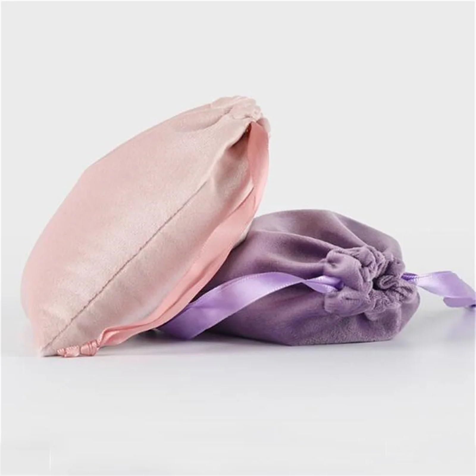 Geschenkbeutel 10 Stück Samt-Kordelzug-Verpackungstasche, einfarbig, Schmuckbeutel, Kosmetik-Aufbewahrungsbeutel, mehrere Größen, Hochzeit, Party, Geschenke(22x25cm)