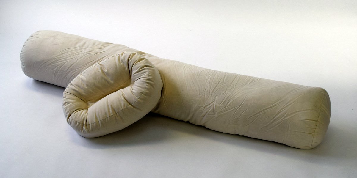 Chicago Pillows All-Natural Kapok Sleep Set: Curvy Head Pillow & Body Pillow Therapy Bodypillow