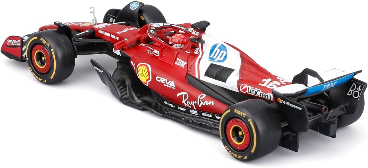 Amazon | ブラーゴ 1/43 フェラーリ F1 SF-25 ＃16 シャルル