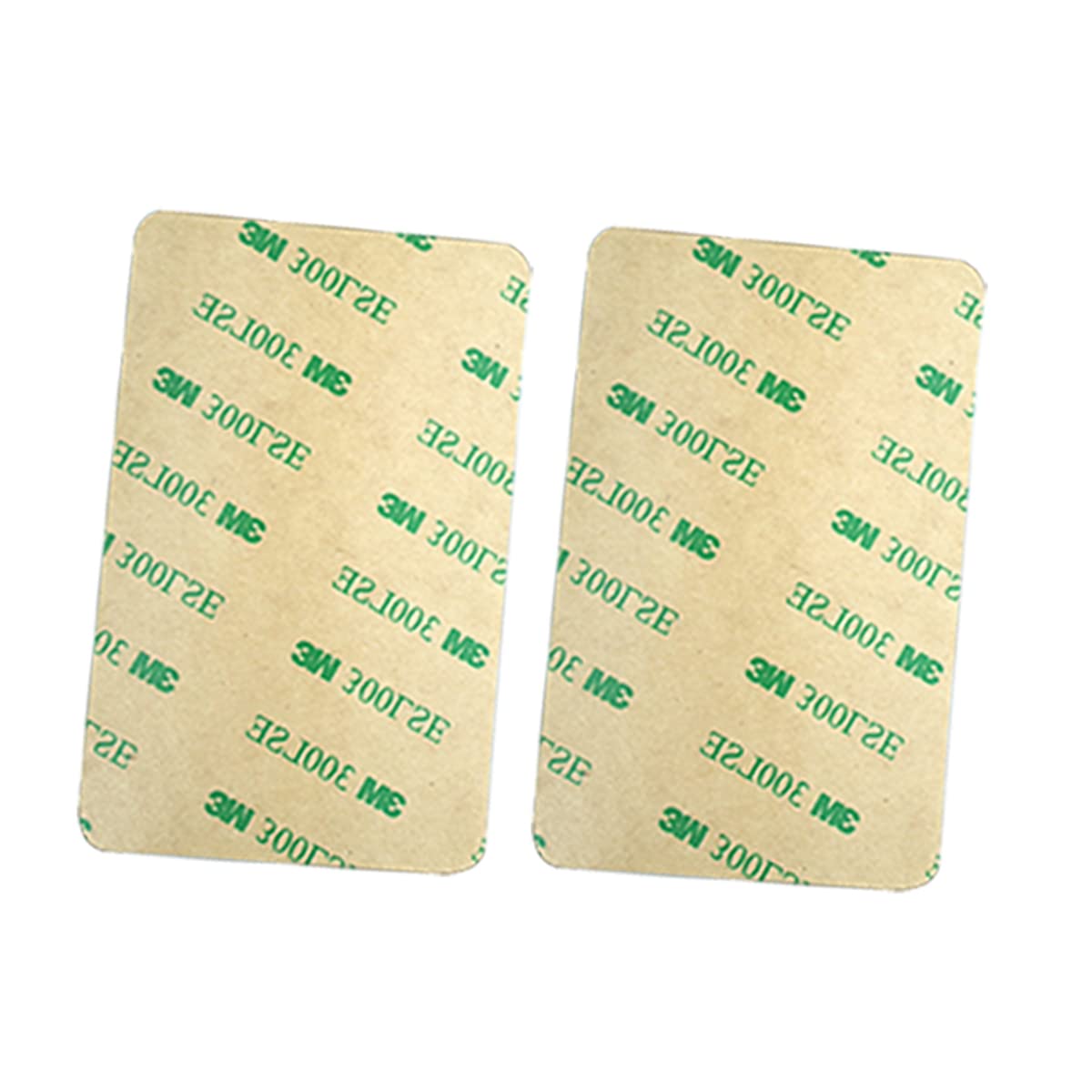 M-Plateau sticky wallet for back of phone Slim 3M Adhesive (Clear)