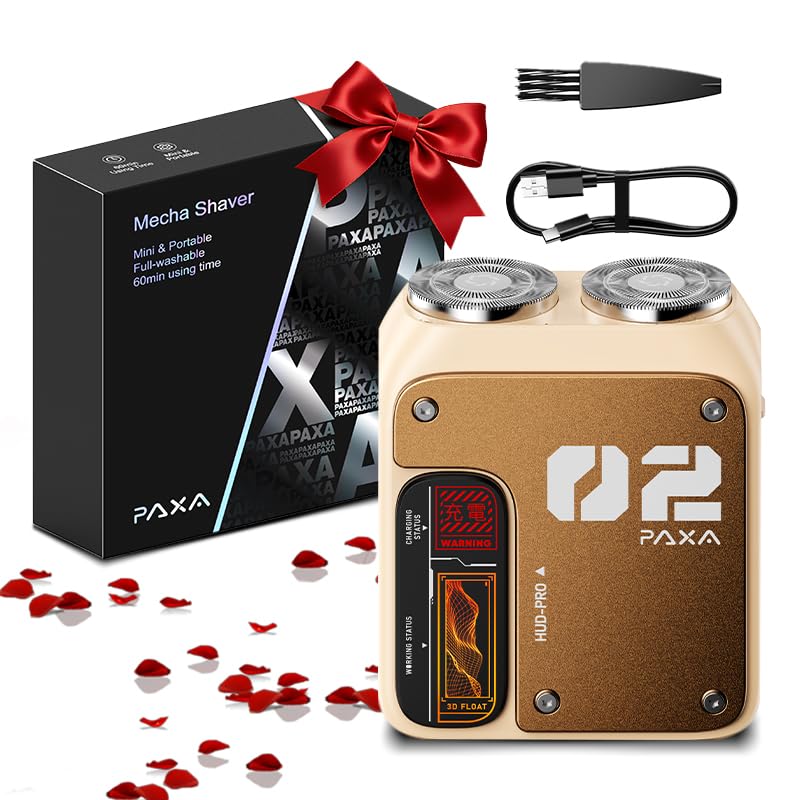 Amazon.com: PAXA Mini Electric Shaver for Men,9000RPM Electric