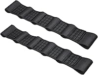 Vista 1 de Correa de puerta para Jeep Wrangler, correas de control de puerta para Jeep TJ JK JKU JL JLU, correa de límite de puerta ajustable resistente