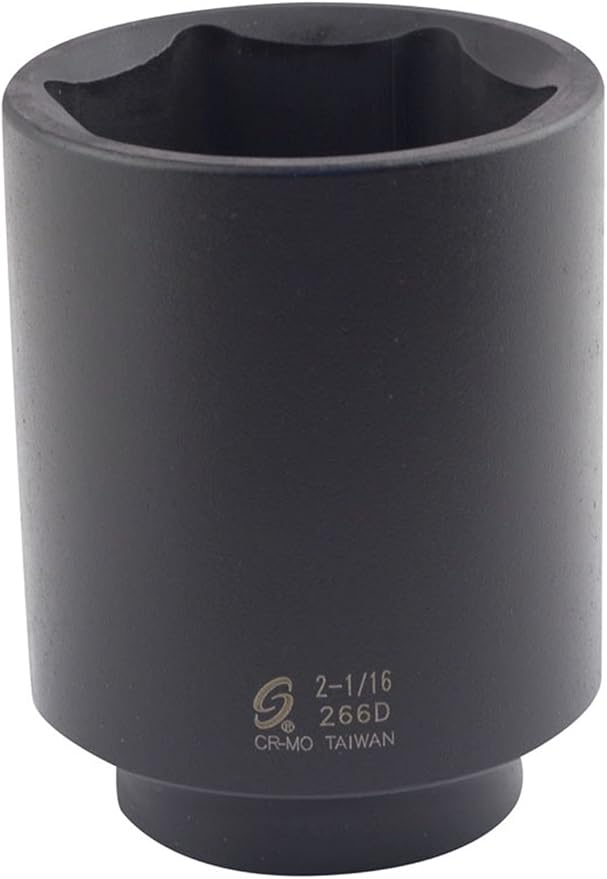 Sunex 234d 1/2-Inch Drive 1-1/16-Inch Deep Impact Socket