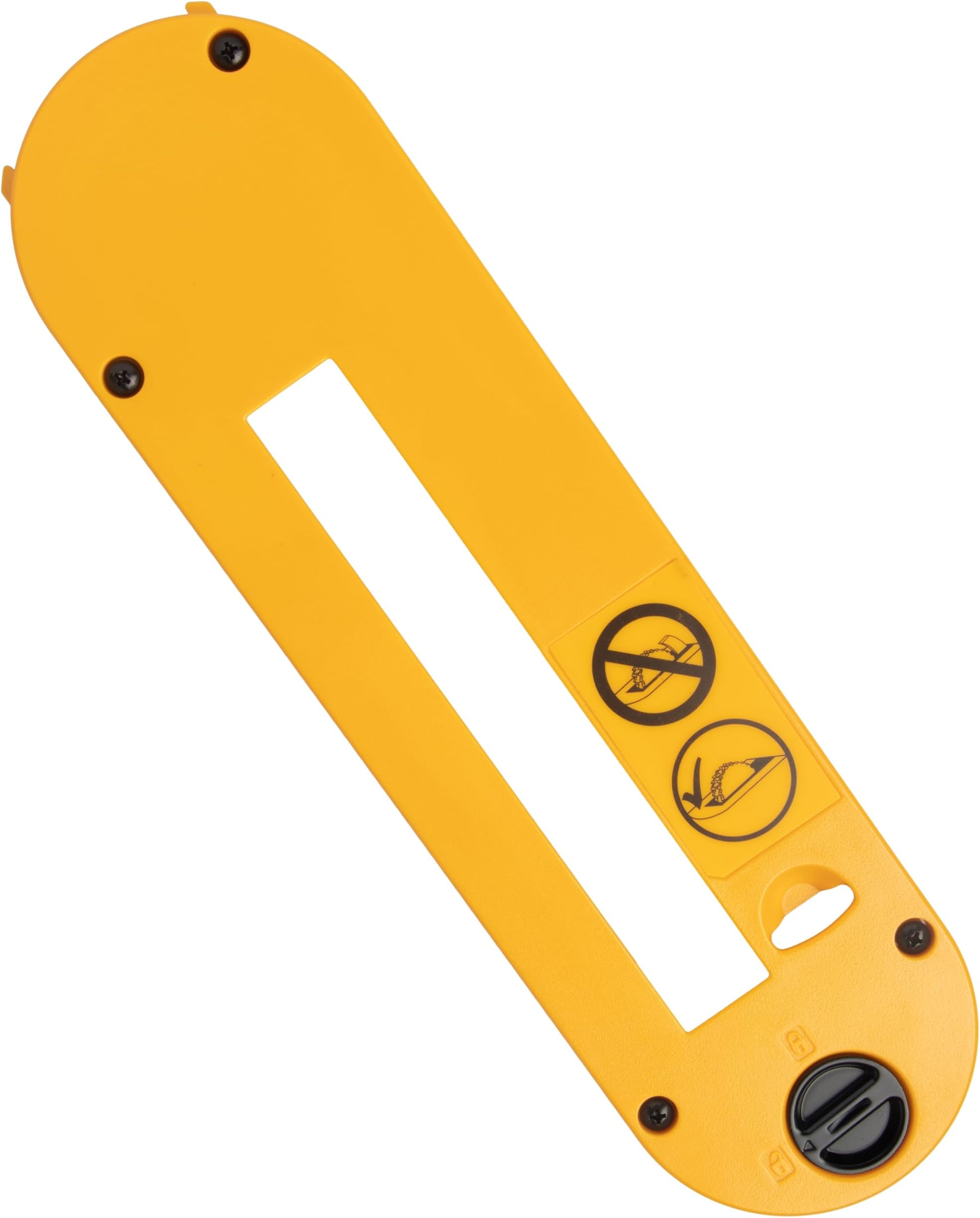 TonGass Dado Throat Plate Compatible with DeWalt 10" Portable Table Saw, Fits for DWE7490, DWE7491, DWE7491RS (Type 2), DWE7492 - Made from Aluminum Alloy