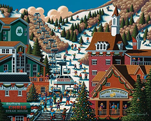 Dowdle Jigsaw Puzzle - Ski Park City - 500 Piece #TOP1