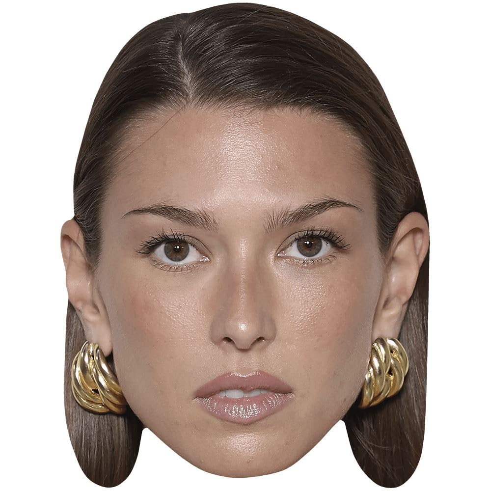 Danielle Copperman (Earrings) Celebrity Mask, Flat Card Face, Fancy Dress Mask