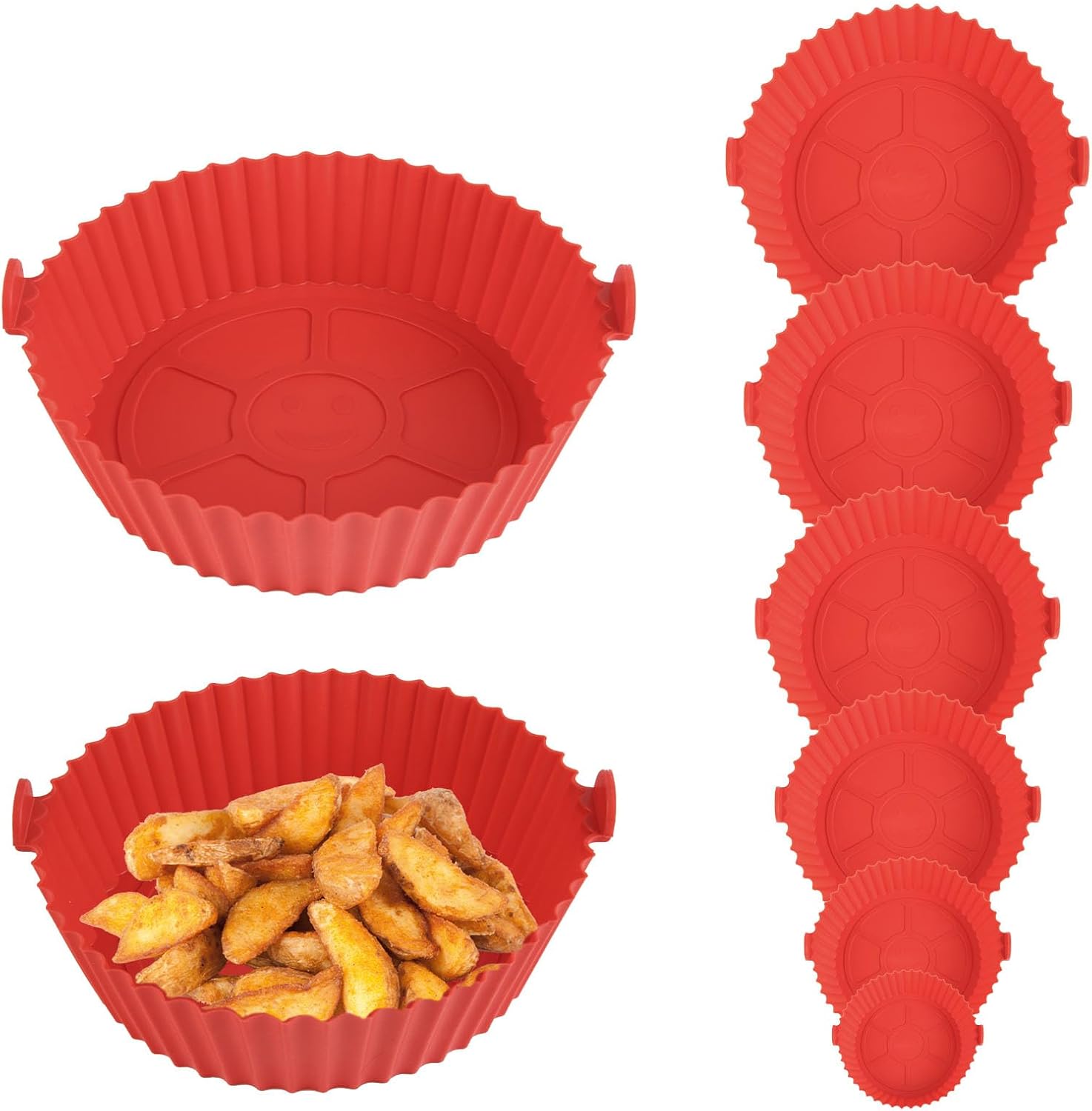 Stampo 20 cm per friggitrice ad aria in silicone
