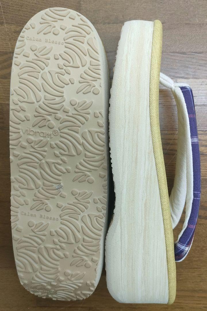 カレンブロッソ カフェ草履 菱屋謹製 Mサイズ