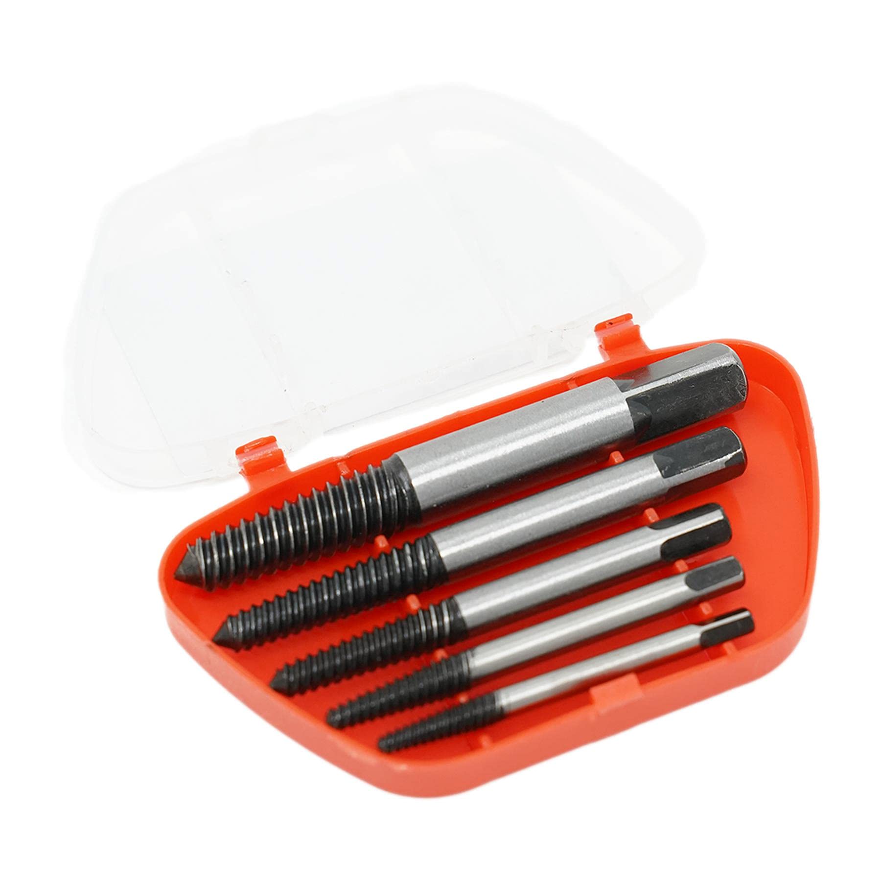 Dapetz® Set de 5 Extracteurs de Vis, Boulons et Écrous Cassés – Outil Haute Résistance pour Retirer les Vis, Boulons et Écrous E