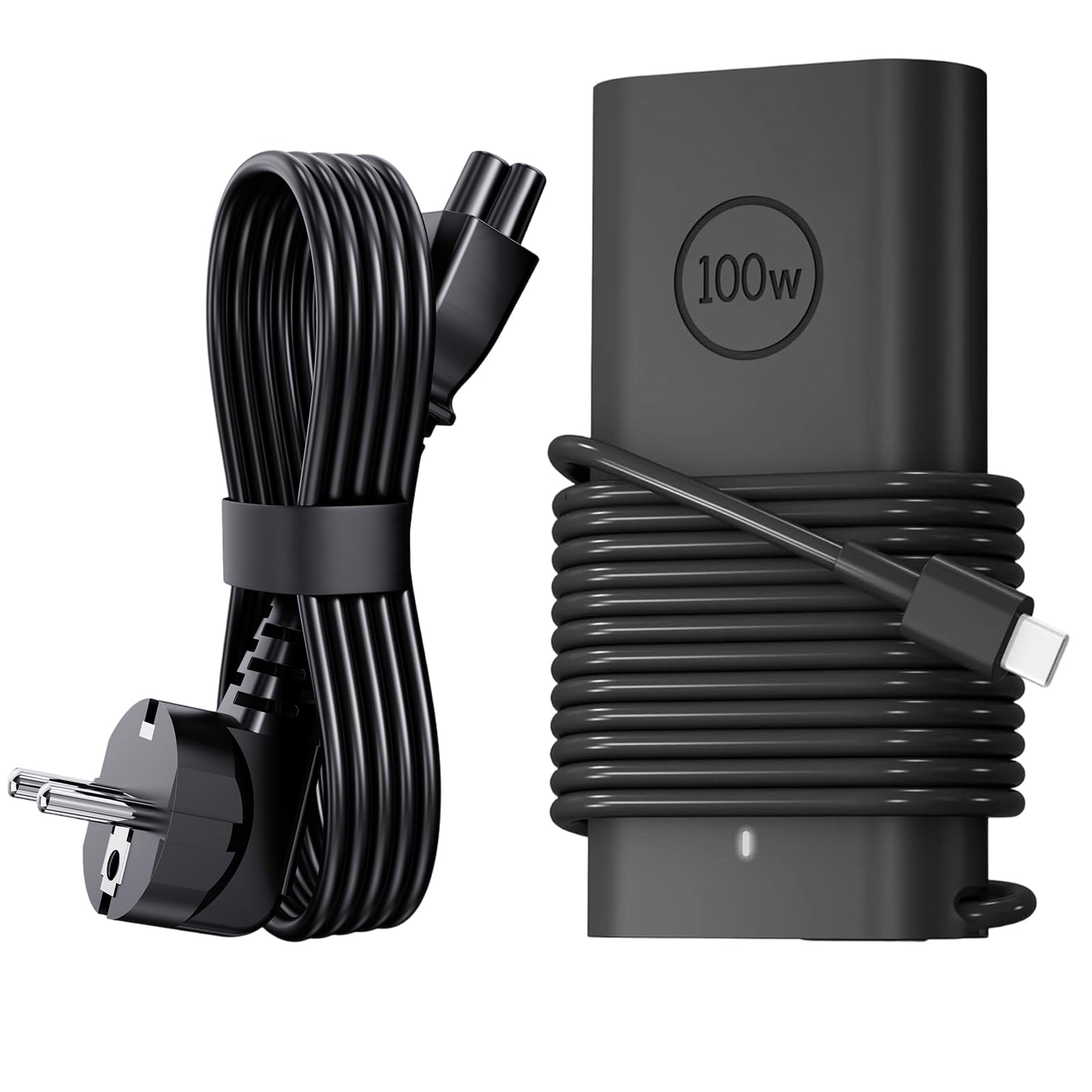 100W USB-C Laptop Ladegerät für Dell Precision 3580 3581 5680 5760 5770 | Latitude 9520 9510 9440 2-in-1 7640 7340 5340 5440 5540, Inspiron 14 16 7430 7640, XPS 9440 9720 Laptop Ladekabel