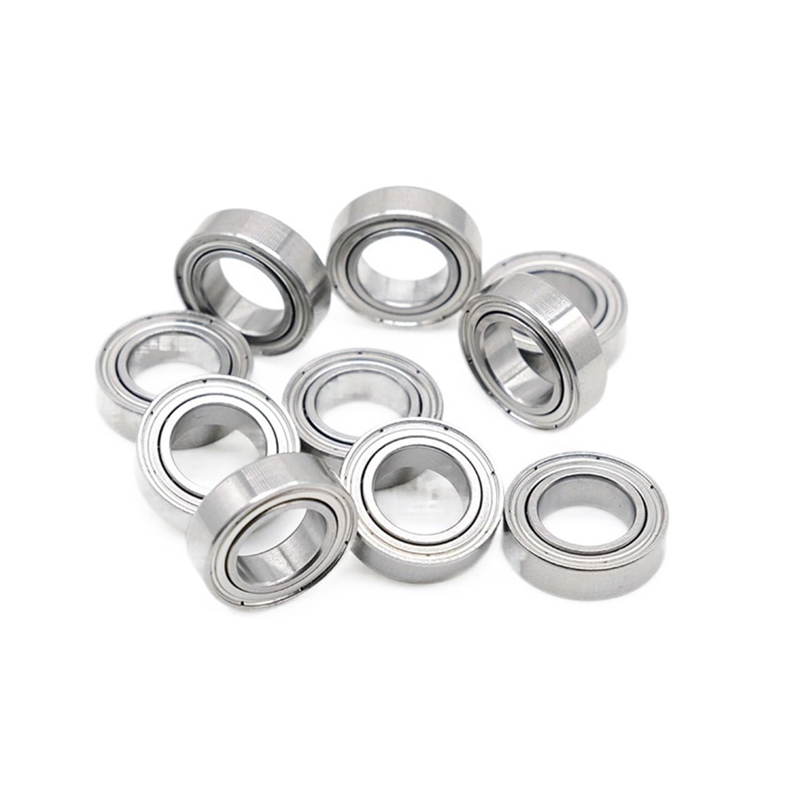 VSPPJYFG Bimetal Seal Shield Micro deep Groove Bearing 10pcs MR148ZZ 8x14x4mm Ball Bearing