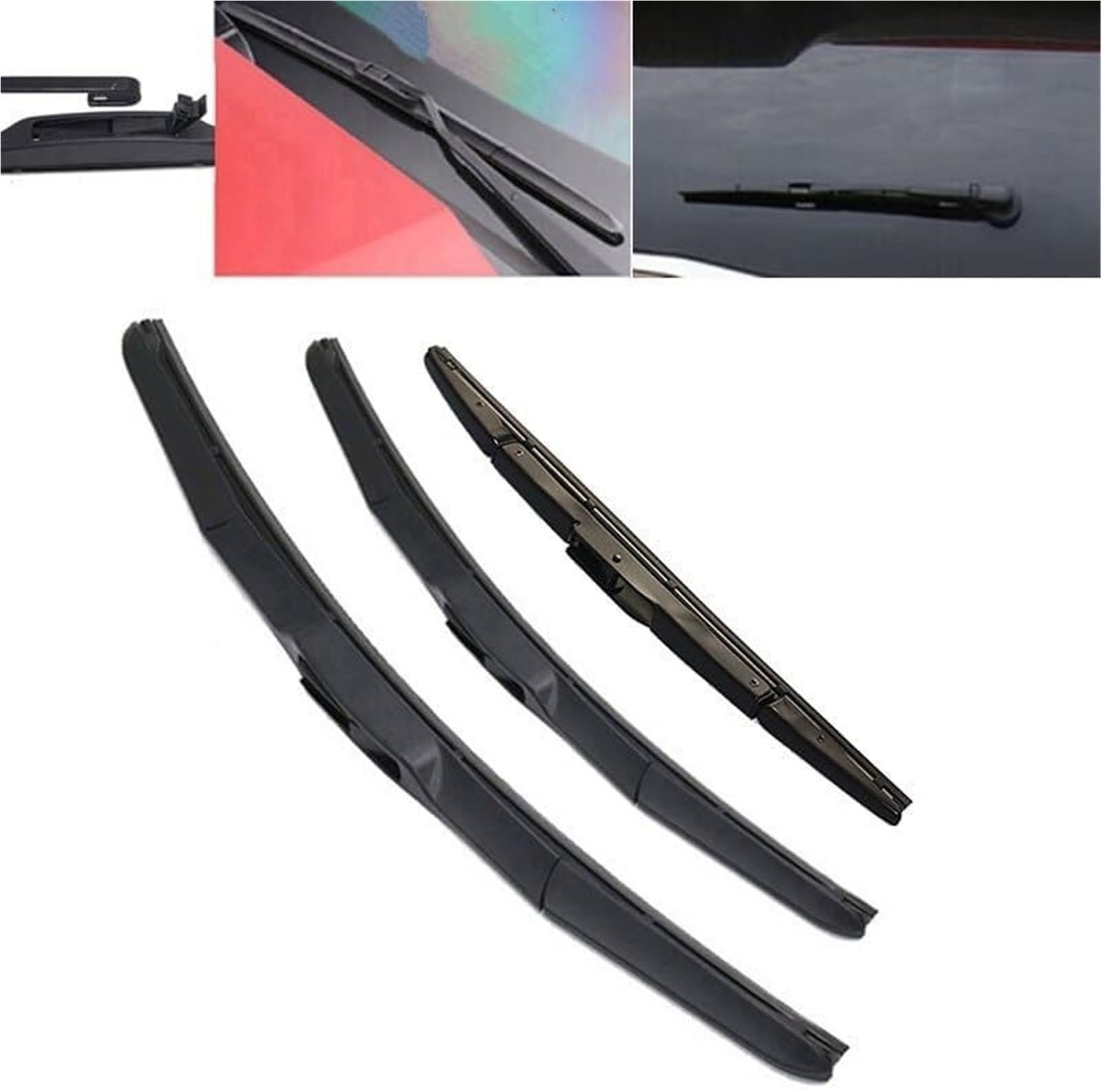 limpiaparabrisas Juego de escobillas limpiaparabrisas delanteras y traseras para CRV para CR-V para MK4 (2012-2016)