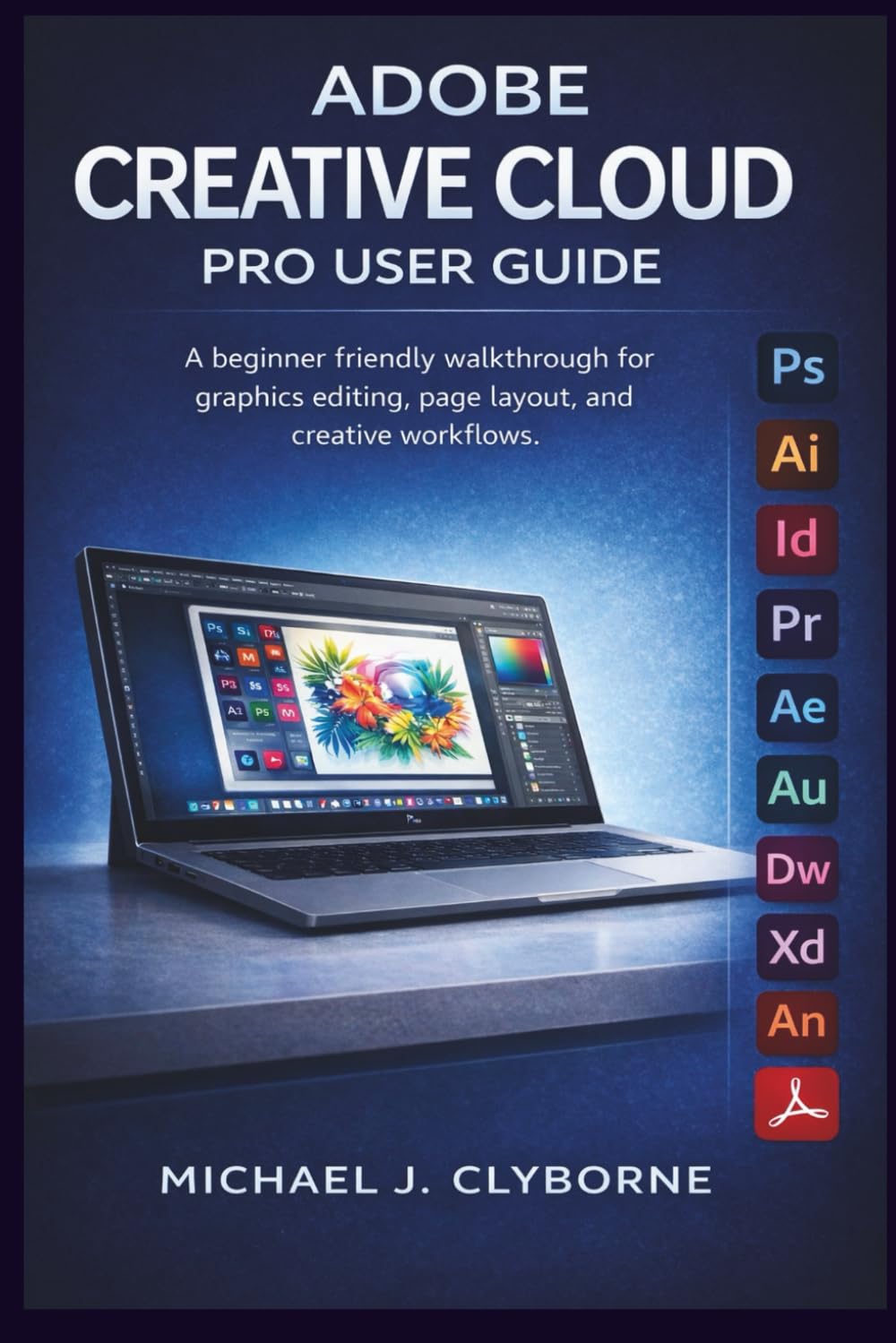 Adobe Creative Cloud Pro User Guide: A beginner friendly walkthrough for graphics editing, page layout, and creative workflows