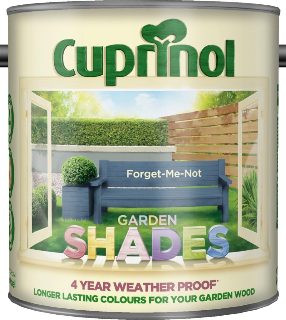 New 2017 Cuprinol Garden Shades Forget Me Not 2.5L