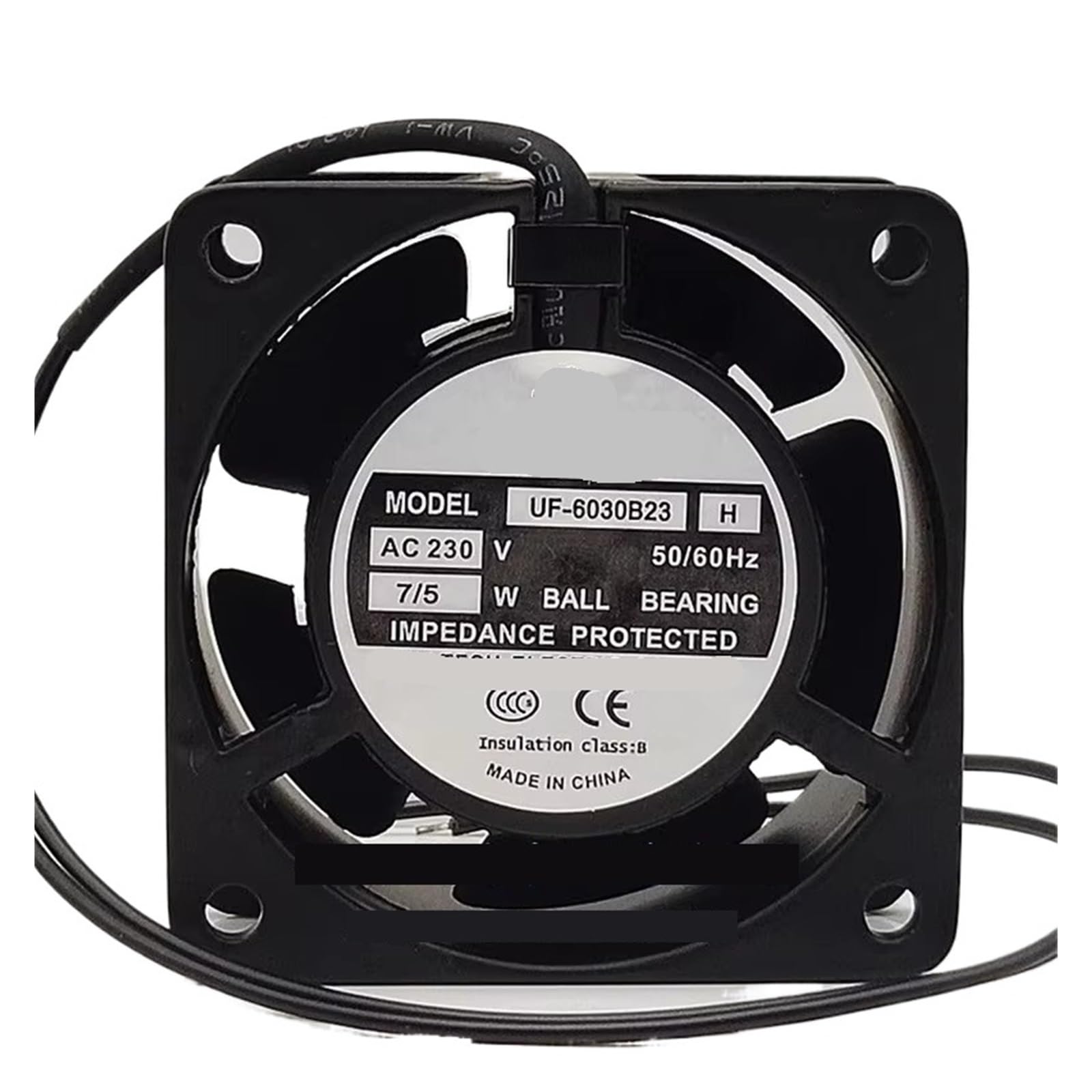 Xbnyighna One Color Uf-6030B23 60 * 30Mm 110V/230V 6Cm 7/5W Cooling Fan(110V)