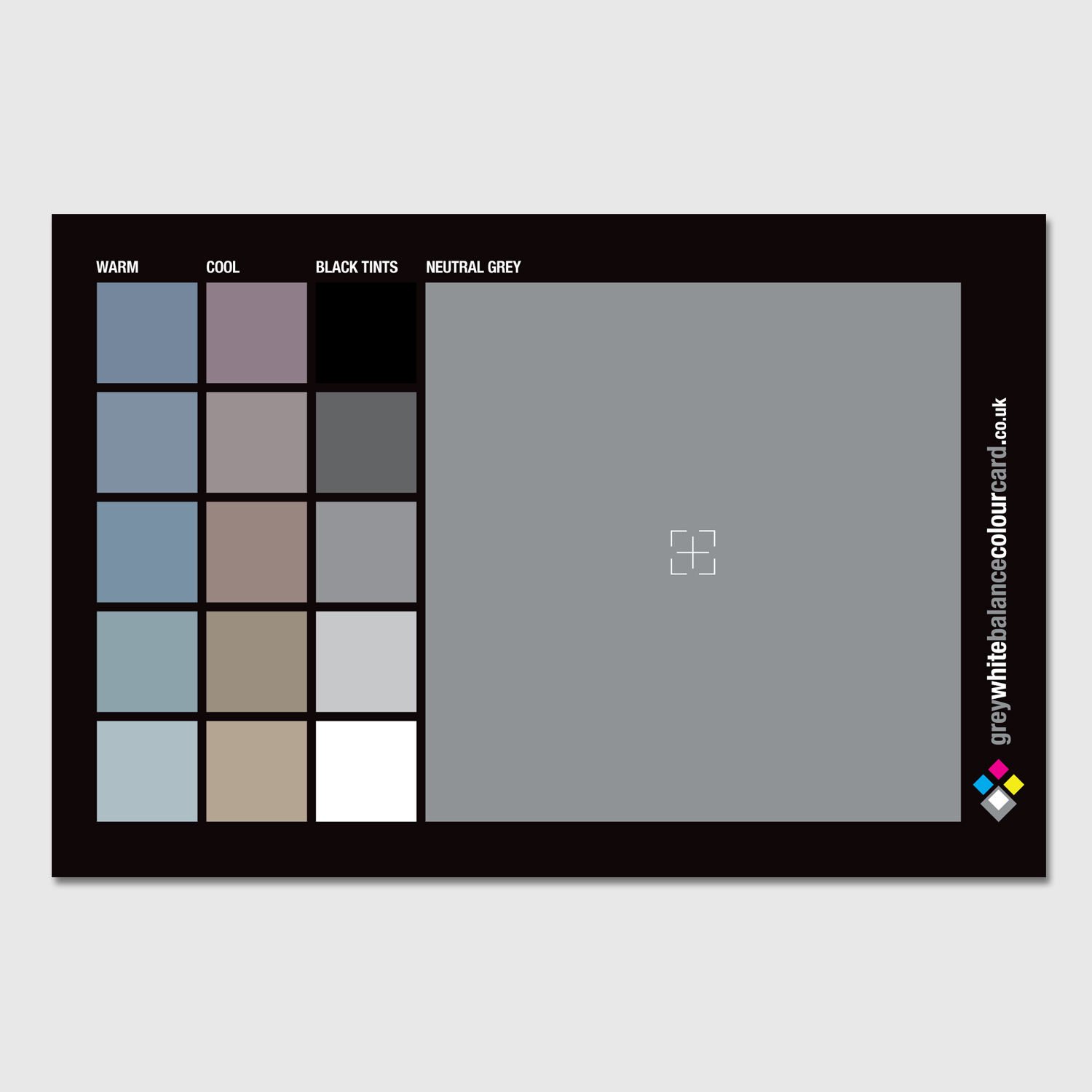 The Grey and White Balance Colour Temperature card