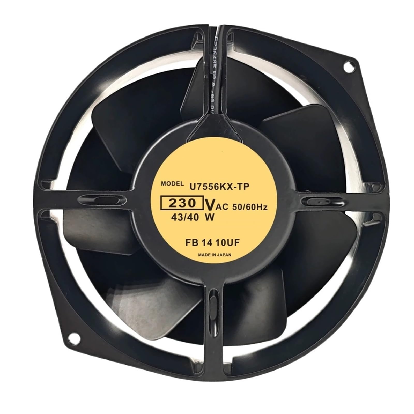 FSBNMNXPQ Cooling Fan U7556KX-TP AC 230V 43/40W 2650RPM 17cm 17255 172x150x55mm
