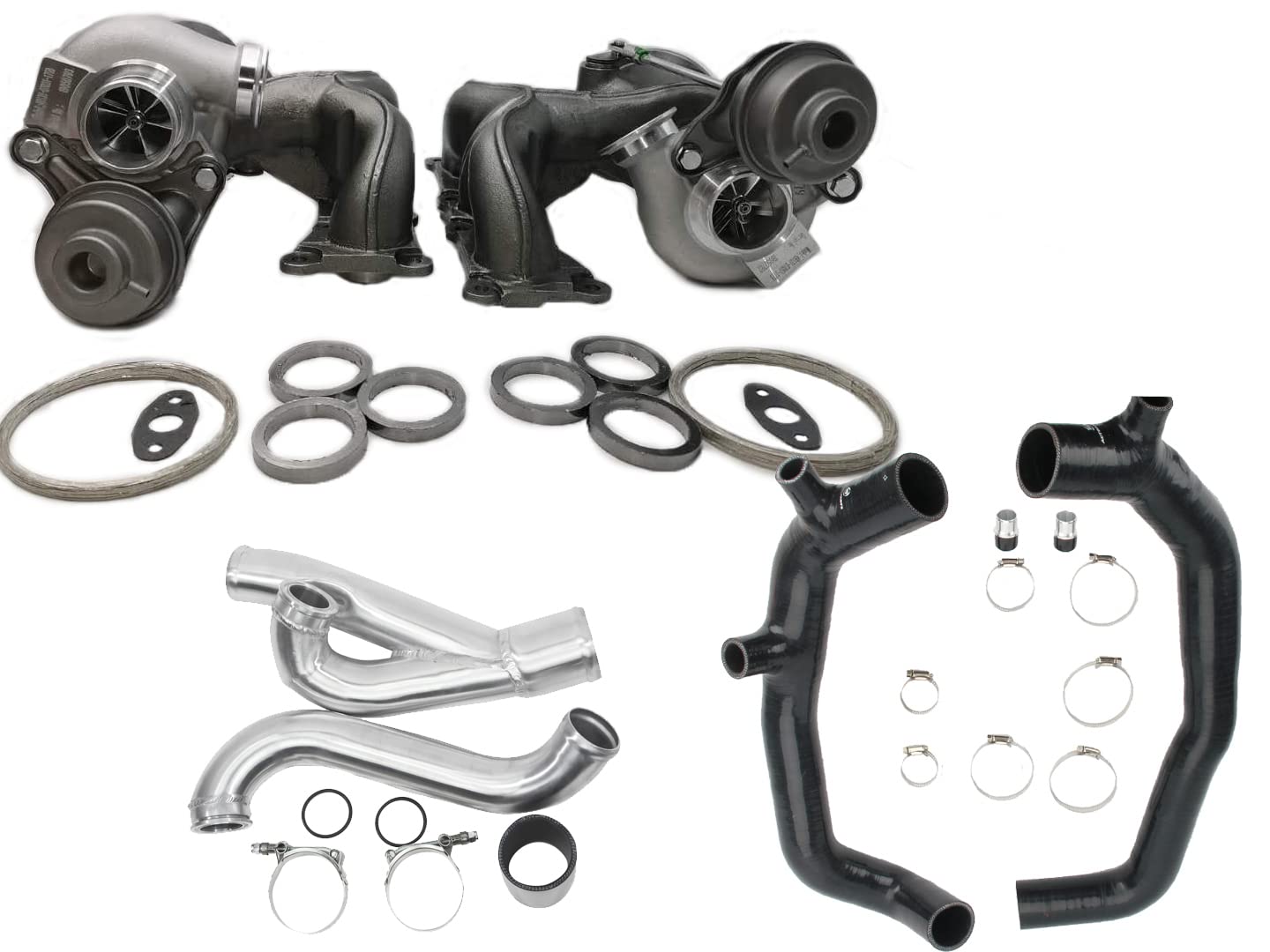 Amazon.com: VIV TD04-17T Twin Turbochargers+2