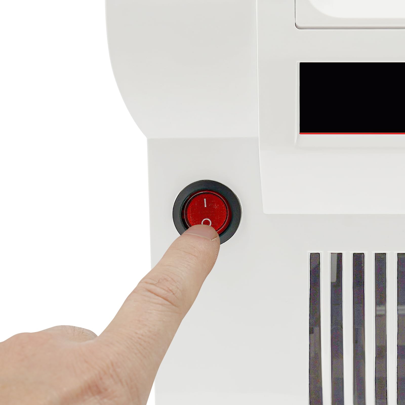 Sèche-Mains Électrique Automatique 1200W IPX4 Blanc - Sèche-Mains Mural Infrarouge Chaud Froid 10-15s - Sèche-Mains Professionnel Hôtel Restaurant Bureau 220-240V 50/60Hz