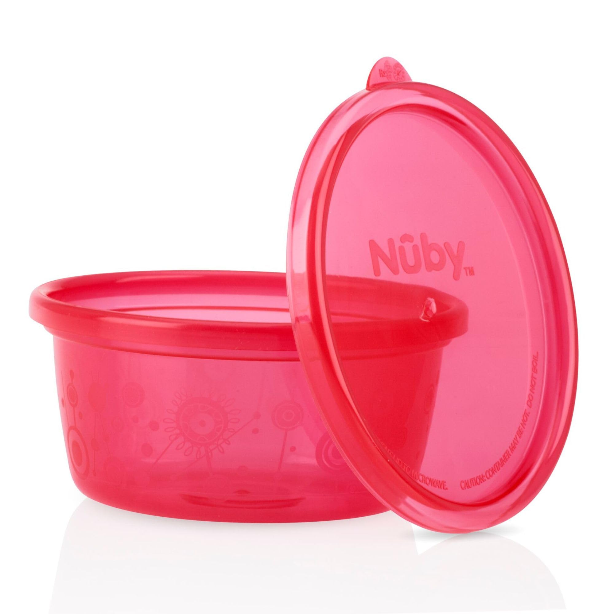 Nuby Bols avec Couvercle | Pots de conservation | 12 Pack | 300 ml | Multicouleurs (couleurs peuvent varier)