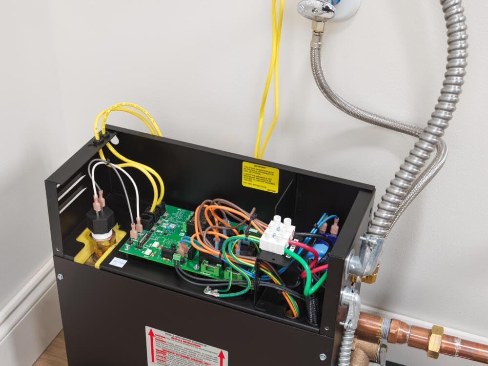 Delta SteamScape 10kW Steam Generator for Showers, Steam Shower Generator 240v, 5GE-SMP10-240-1