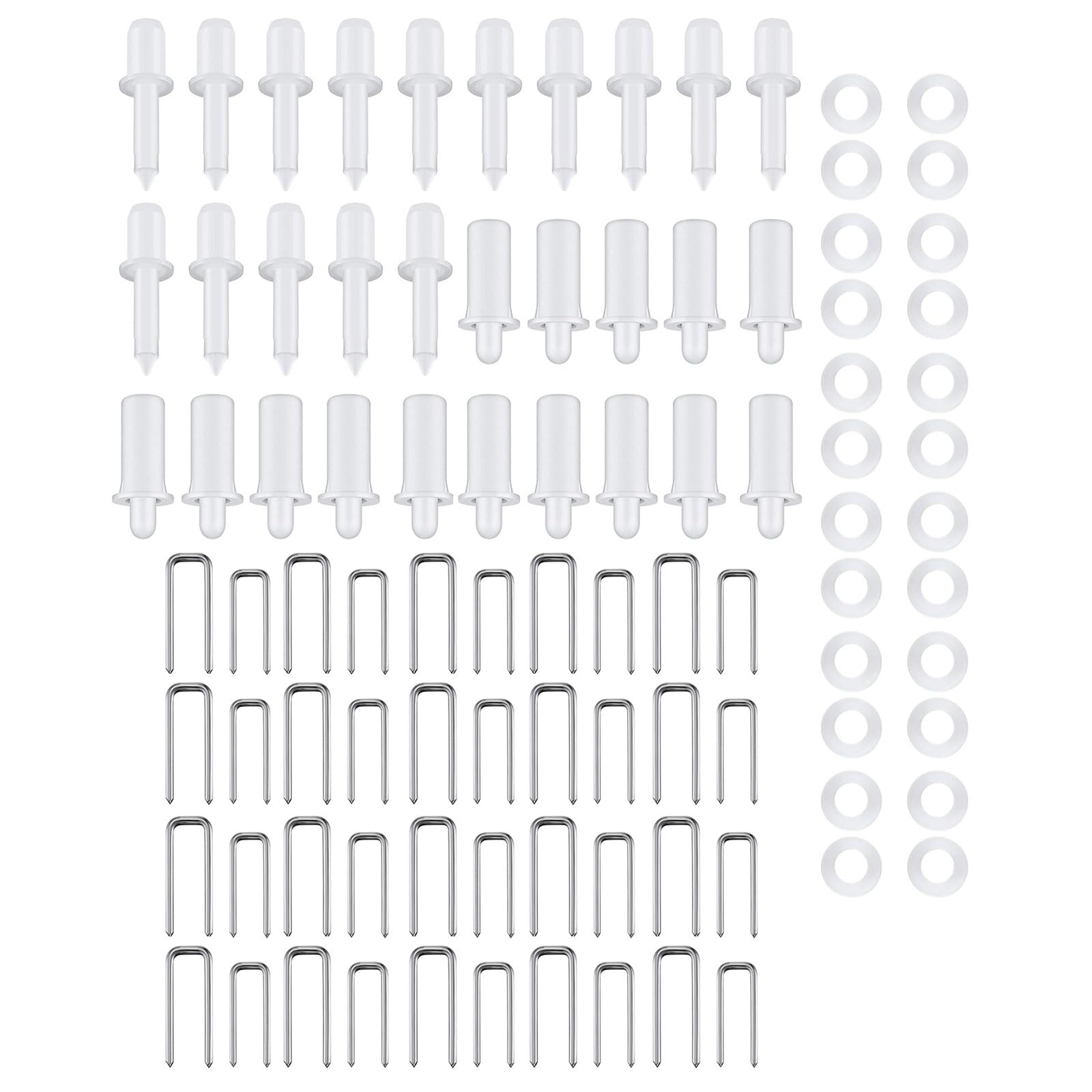 Kaeltsyn Multicolor Plantation Shutter Set Shutter Repair Pins For Window Shutters, Cabinets & Blinds For Window
