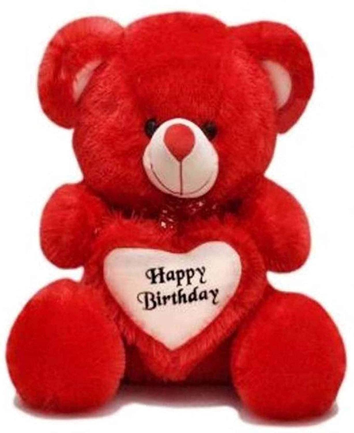 Bigstep 2 Feet Red Skin Friendly Ultra Soft Happy Birthday Teddy Bear for Kids, Lovable Huggable Cute Giant Teddy Bear Perfect Present for Birthdays, Girlfriends - (Red 2 Feet/60 cm) (B0C9V55YWX) Amazon Price History, Amazon Price Tracker