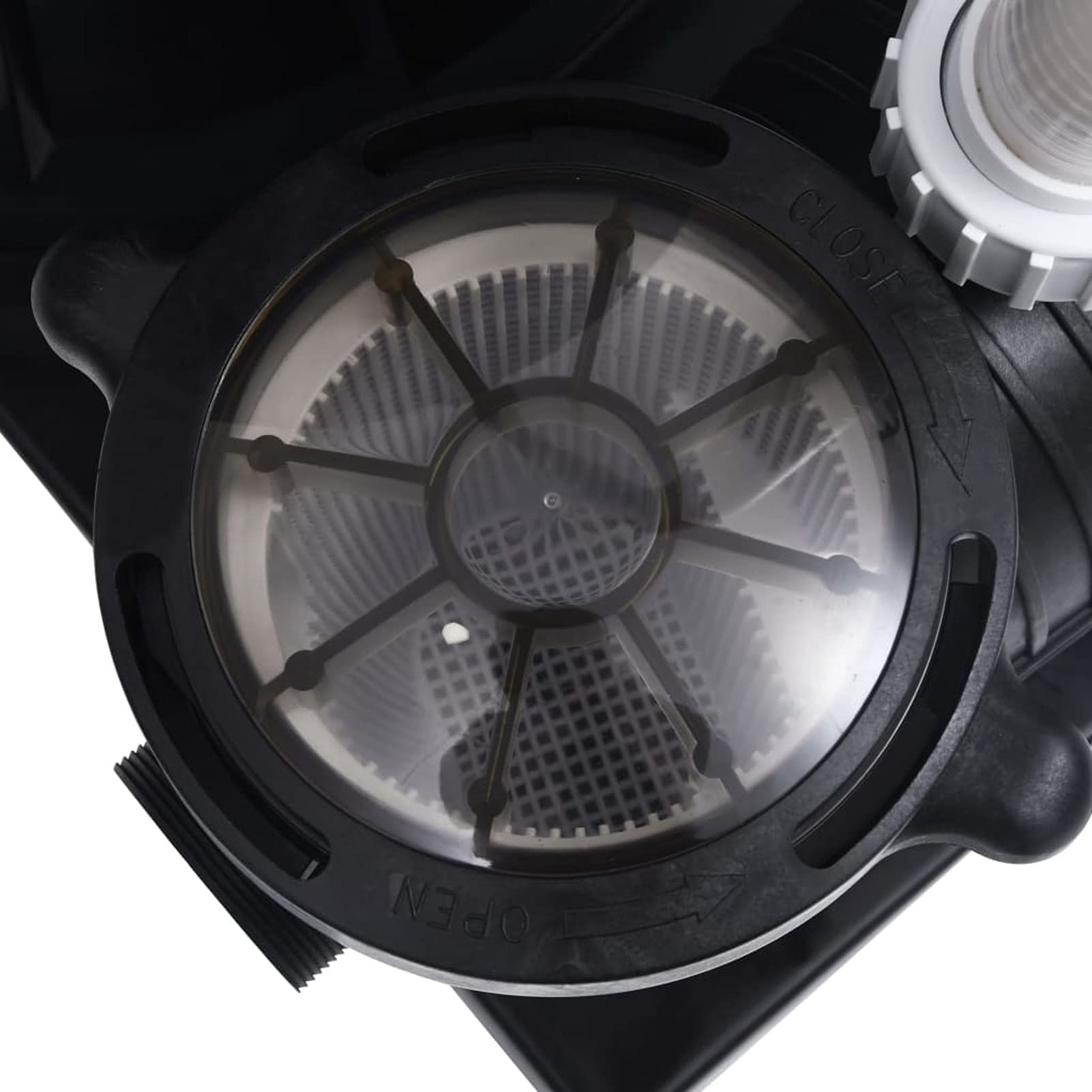 ShGaxin Filtro de Arena válvula de 7 vías y Bomba, Depuradora Piscina Arena, Filtro Piscina, Bomba De Picina, de 1000 W Azul y Negro