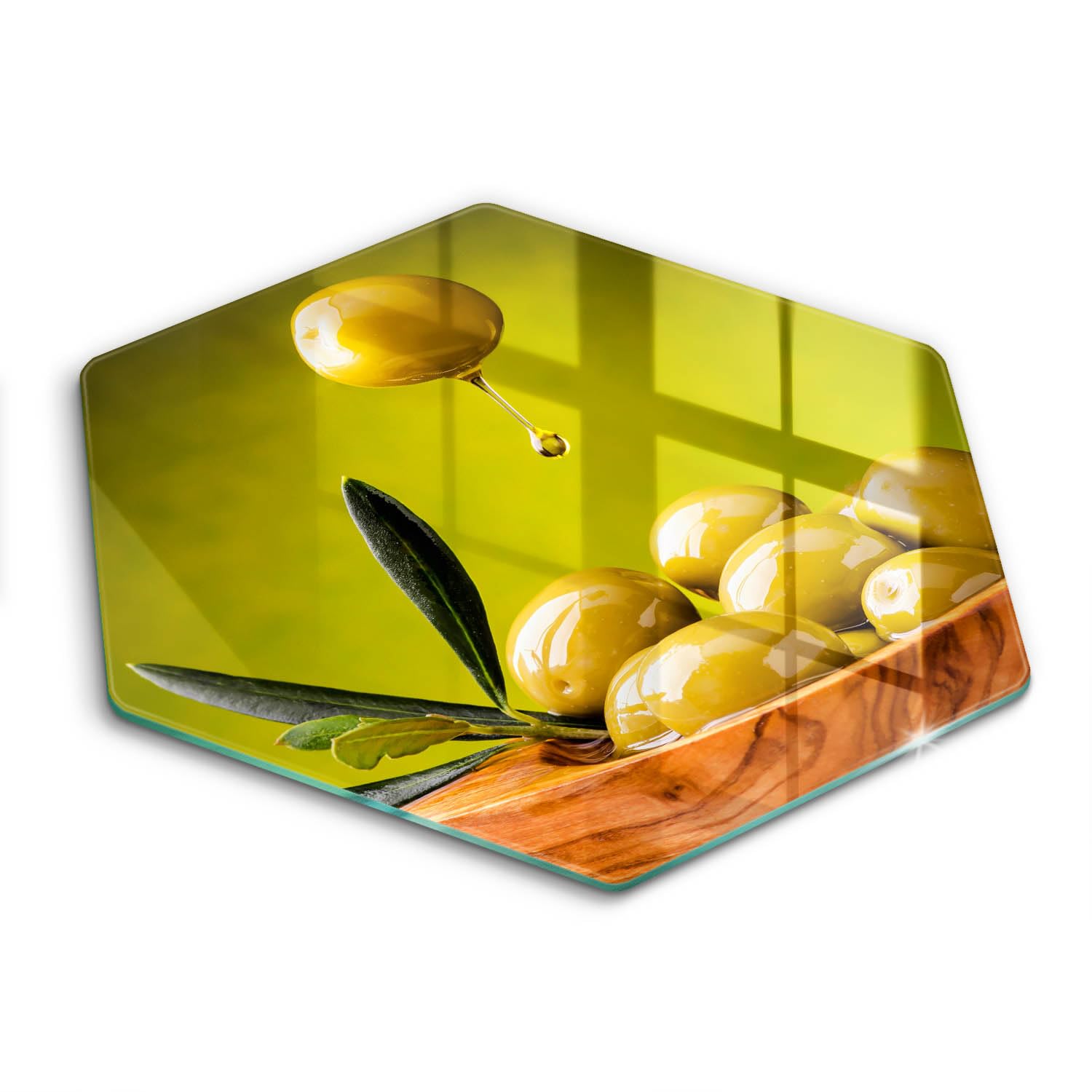 Plaque protection induction 40cm verre protection plaque cuisson olives