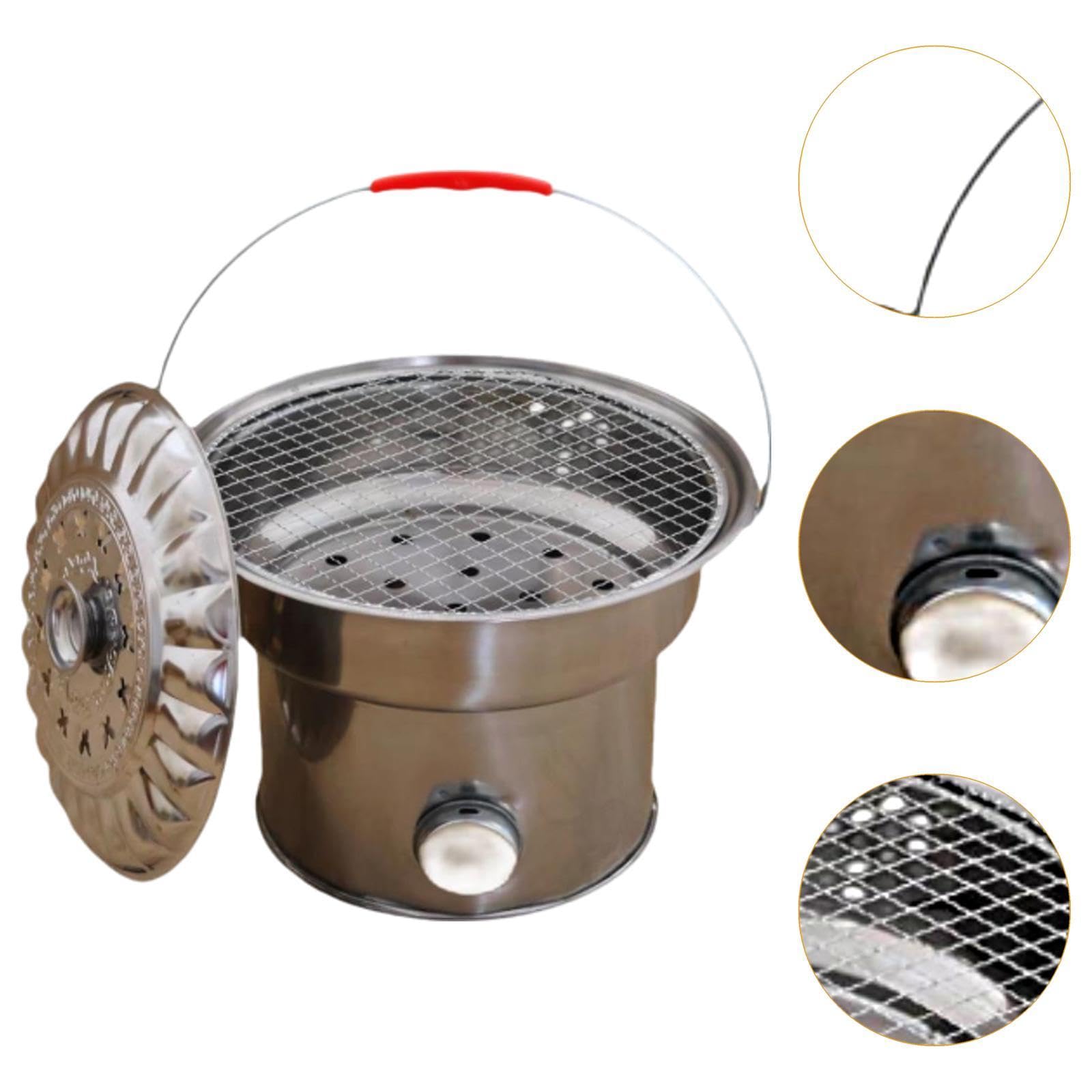 Homyl Poêles à, Foyer extérieur, cheminée de Jardin, brûleur à Bois, incinérateur, Pot de feu extérieur pour Patio, Pique-Nique, Plage,