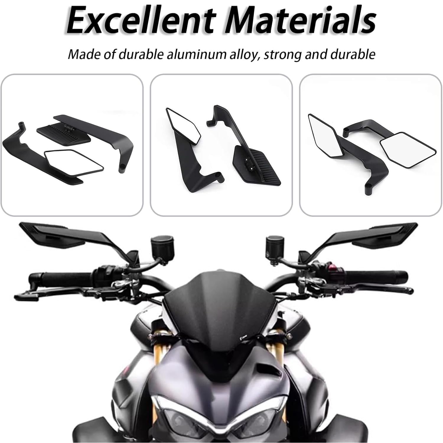 2 Piezas Espejos Retrovisores con para Aprilia SXR 50 2021-2024 | accesorios moto repuestos moto aerodinámico espejo lateral ajustable