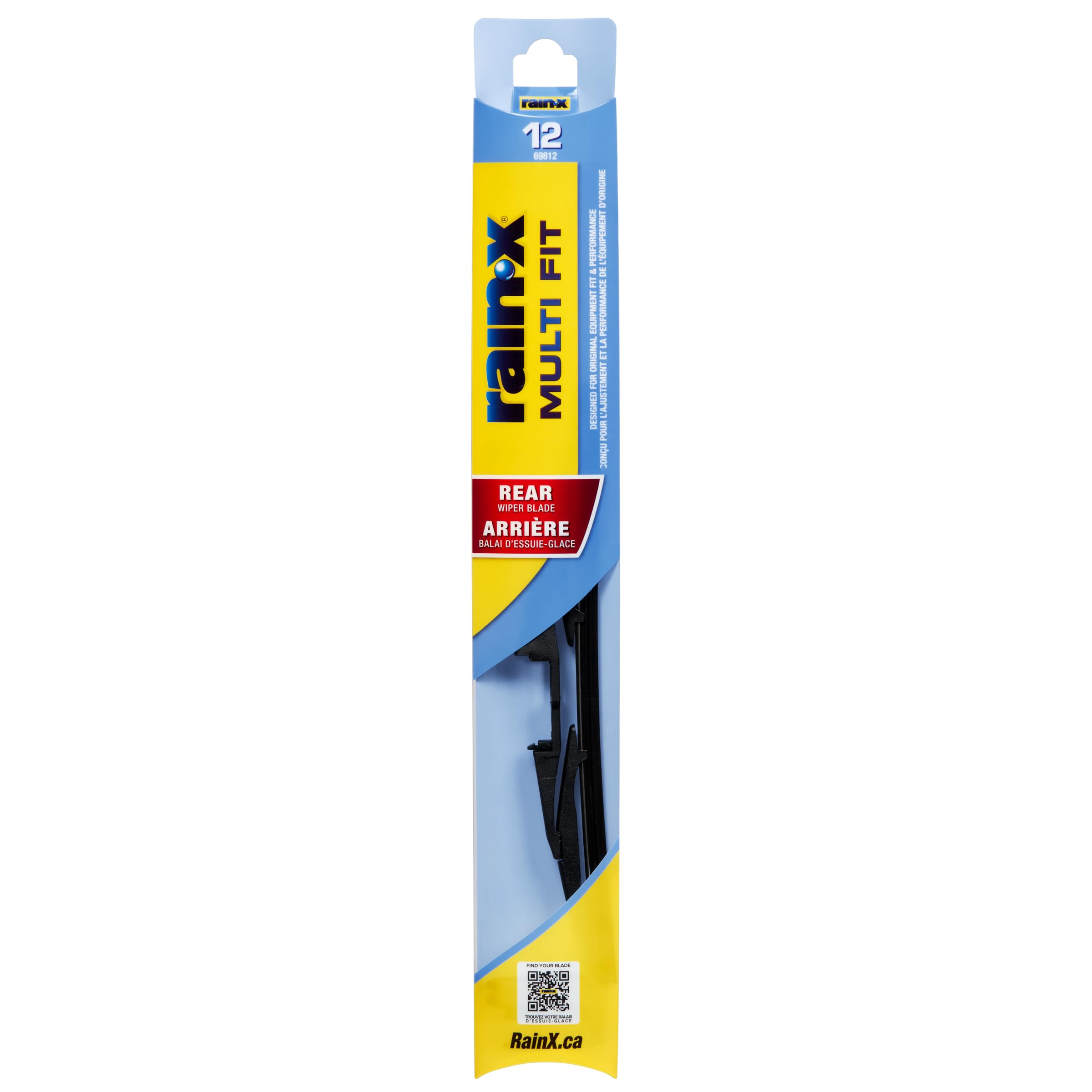 Rain-X 69812 Rear Multi-Fit Wiper Blade